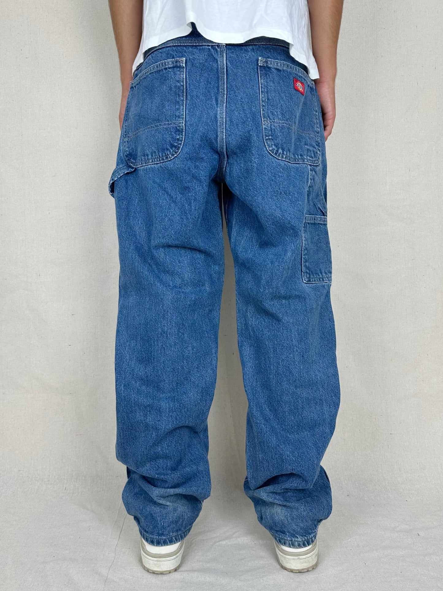 90's Dickies Vintage Heavy Duty Carpenter Jeans Size 35x34