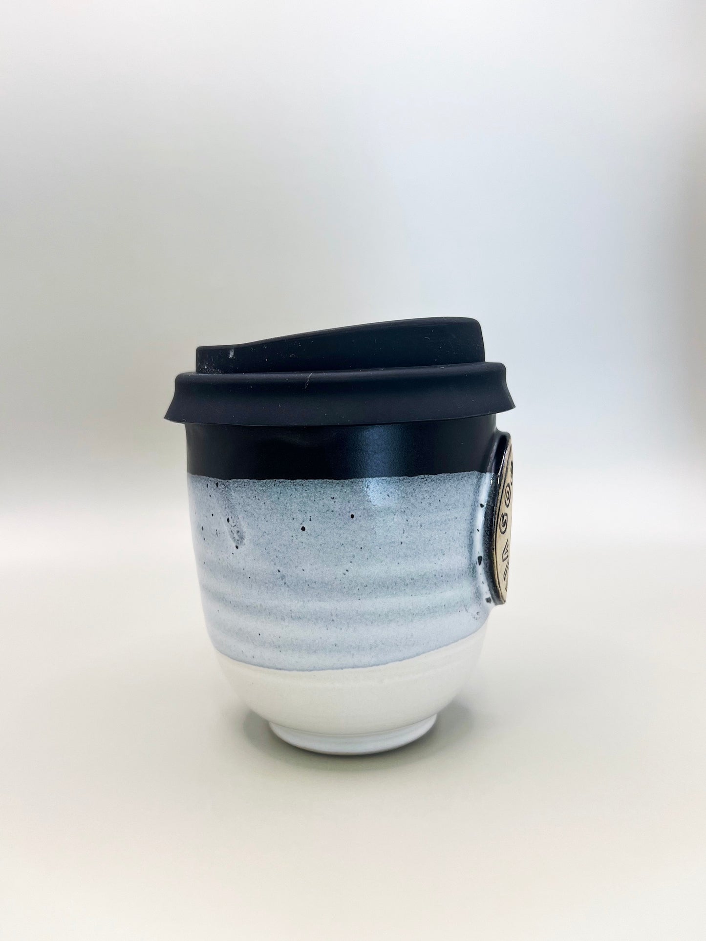 NZ Made High Fired Ceramic Keep Cups - Sky Blue