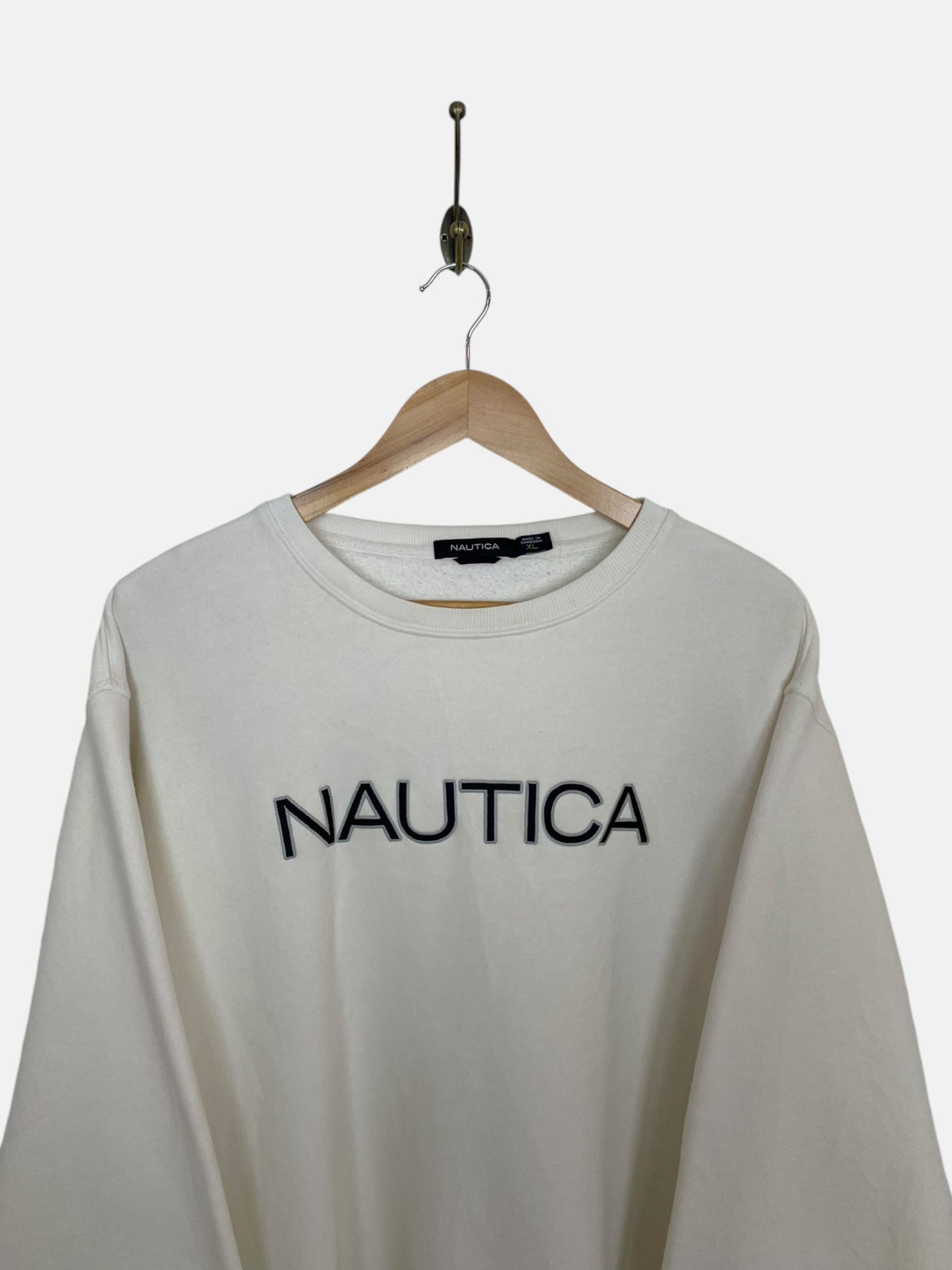 90's Nautica Vintage Embroidered Sweatshirt Size XL