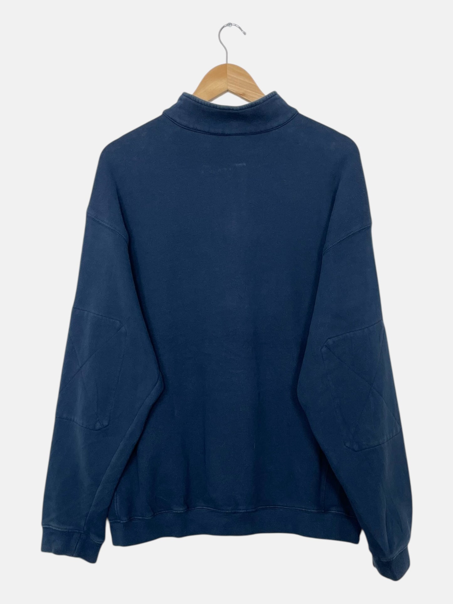 90's Columbia Embroidered Vintage Quarter-zip Sweatshirt Size XL