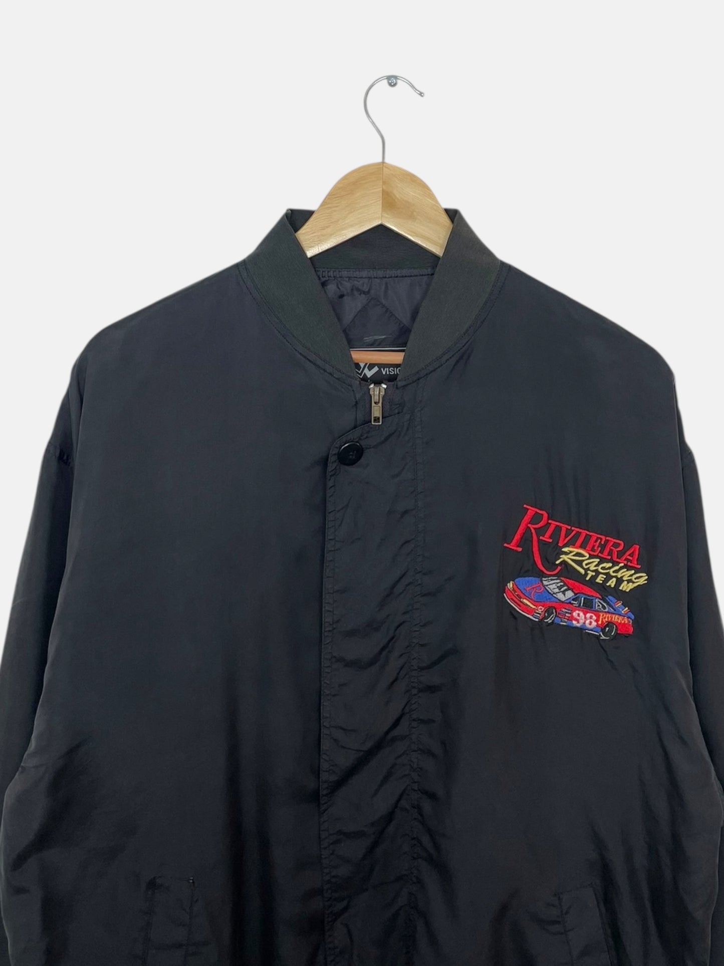 90's Riviera Racing Team Embroidered Vintage Jacket Size L