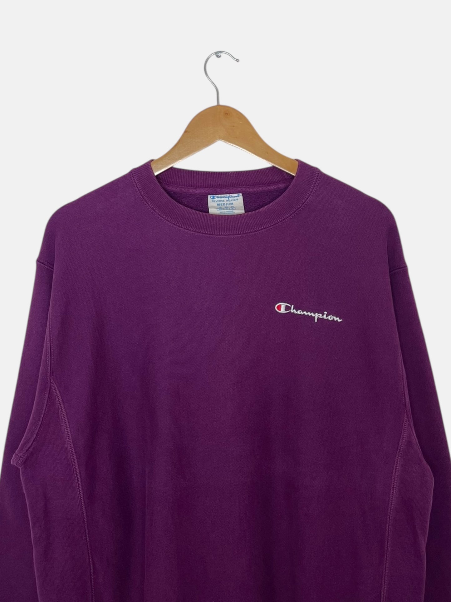 90's Champion Embroidered Vintage Sweatshirt Size M