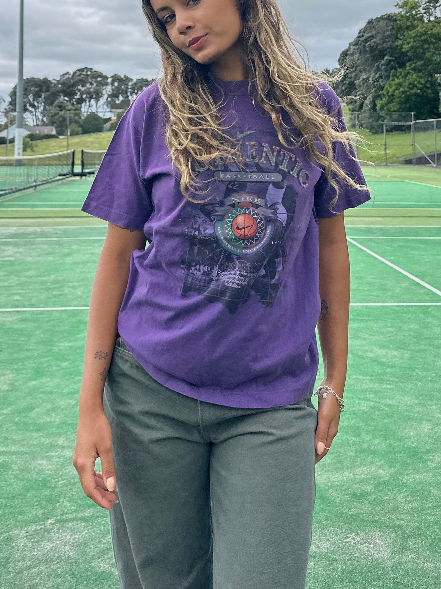 90's Nike Basketball Vintage T-Shirt Size 8