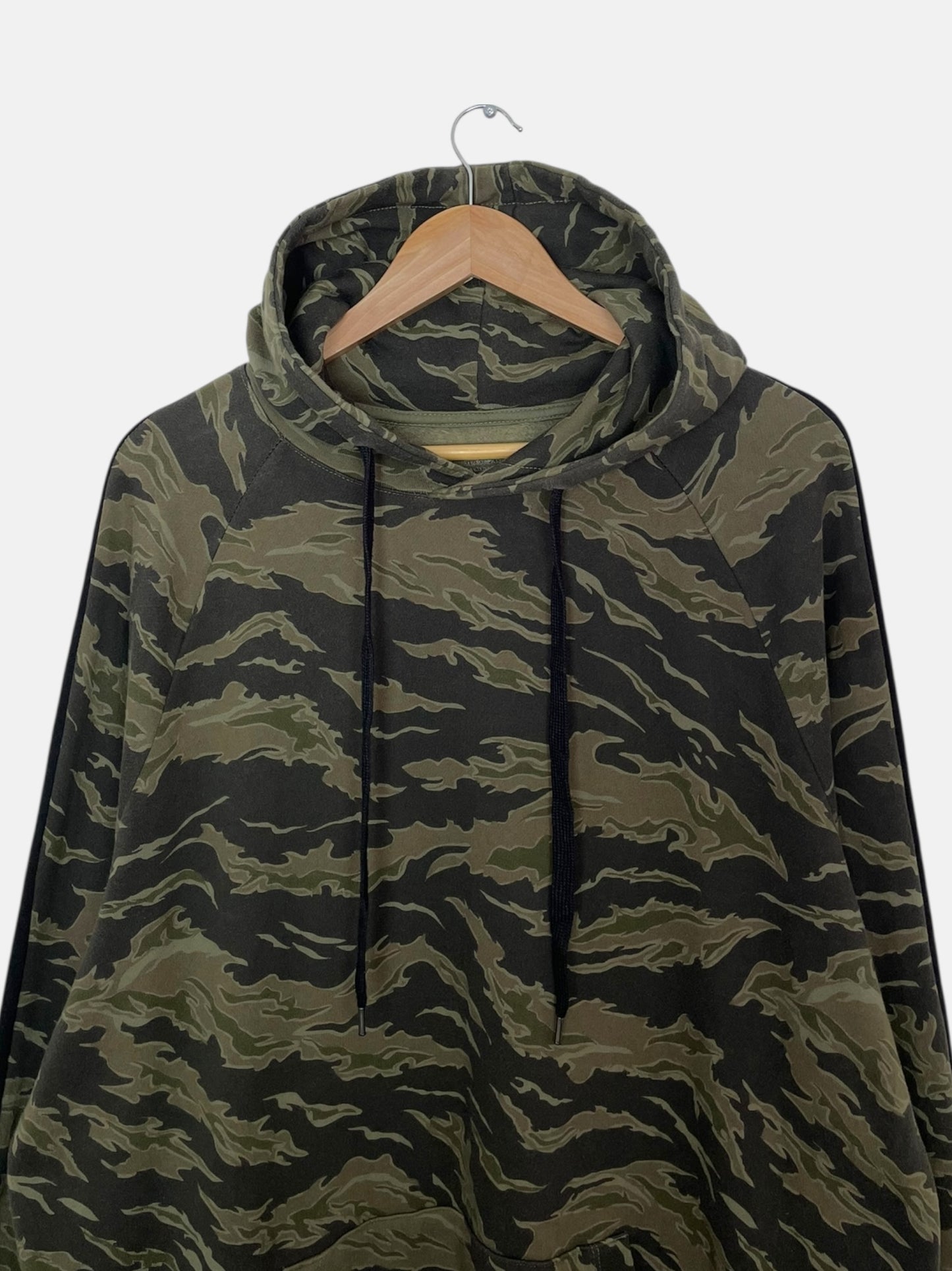 90's Camo Vintage Hooded Sweatshirt Size XL-2XL