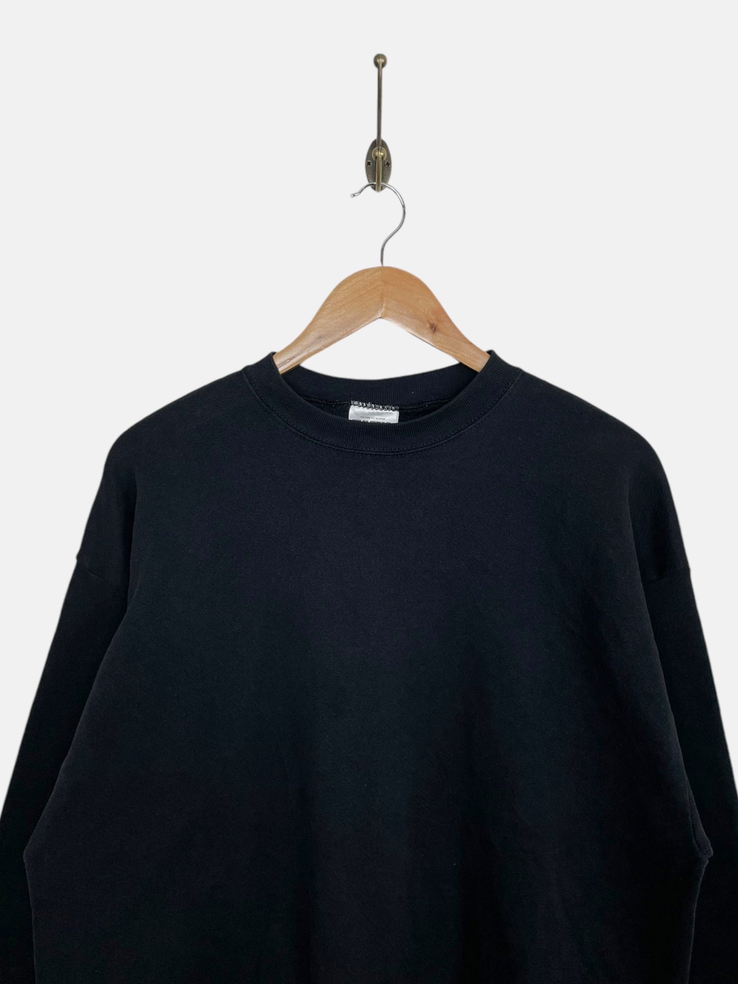 90's Black Vintage Sweatshirt Size L-XL