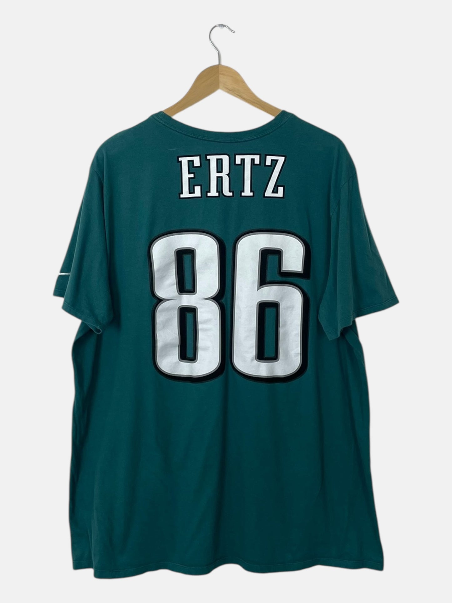 90's Nike Philadelphia Eagles Zach Ertz Vintage T-Shirt Size XL-2XL