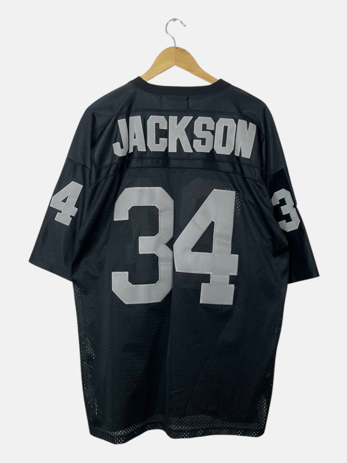 90's Los Angeles Raiders Bo Jackson Vintage Jersey T-Shirt Size XL-2XL