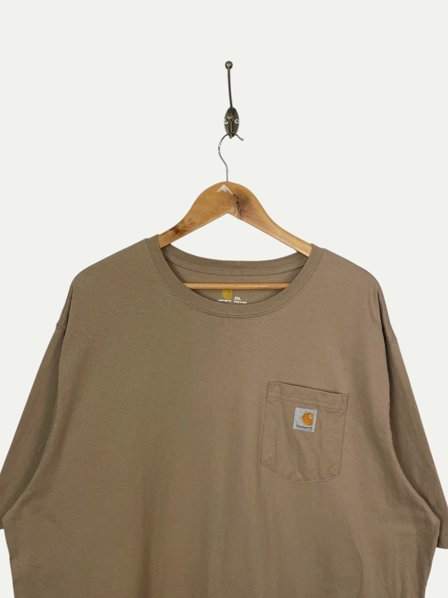 90's Carhartt Vintage Chest Pocket T-Shirt Size 2XL