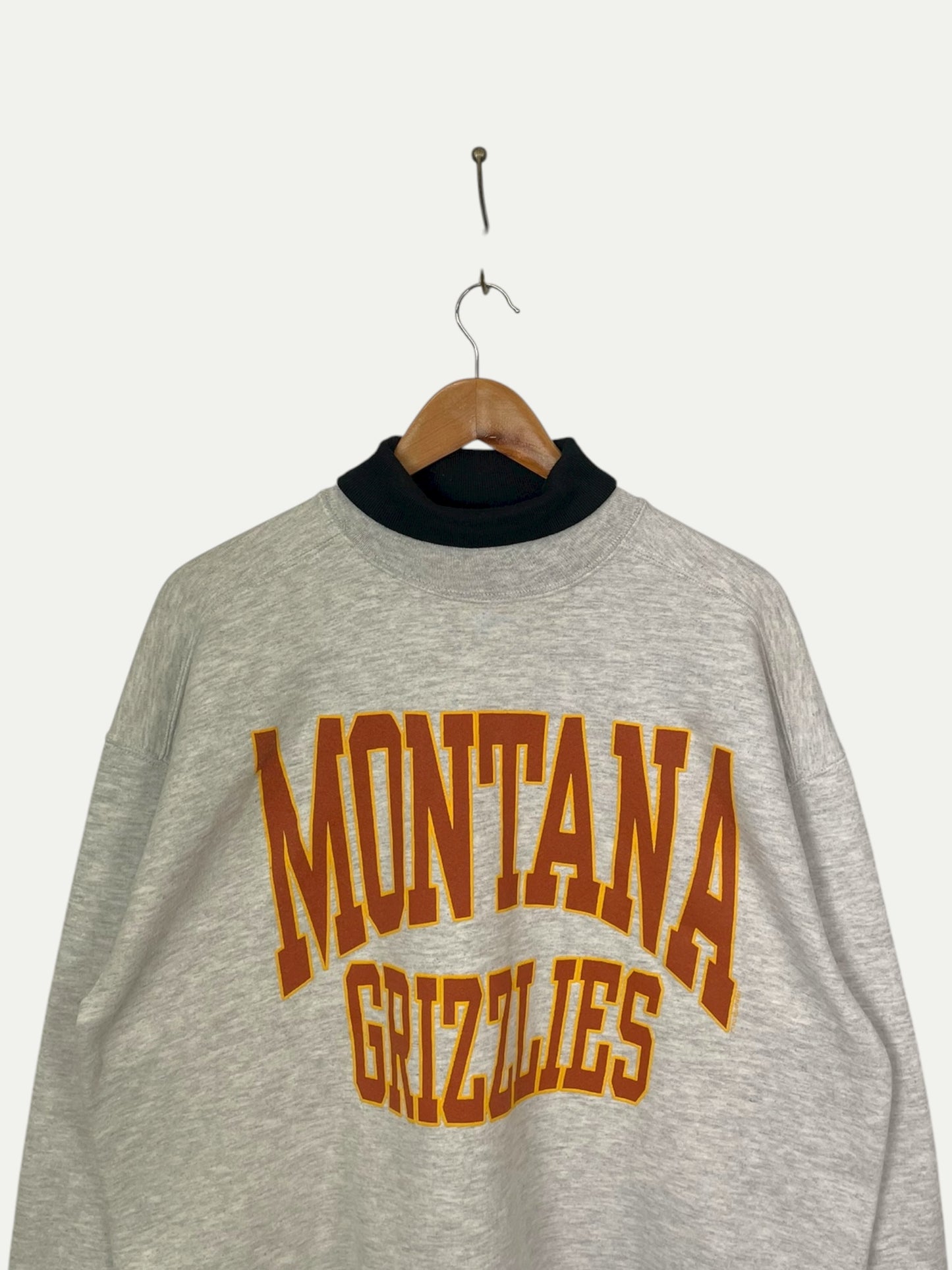 90's Montana Grizzlies Vintage High-neck Sweatshirt Size XL