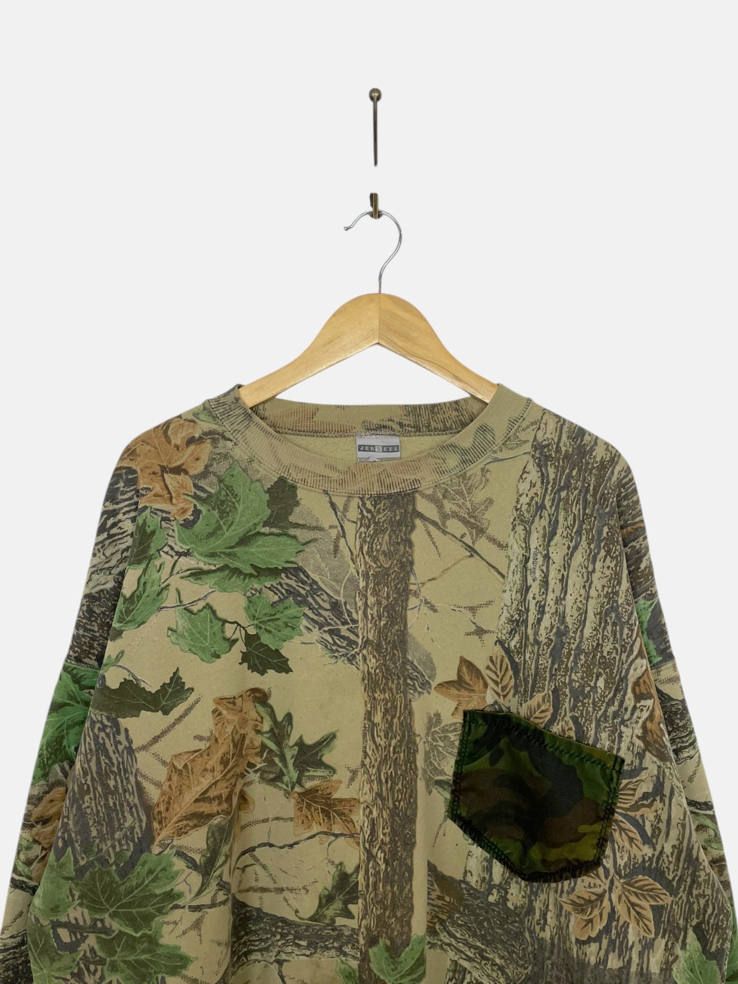 90's Real Tree Camo Vintage Sweatshirt Size 2XL