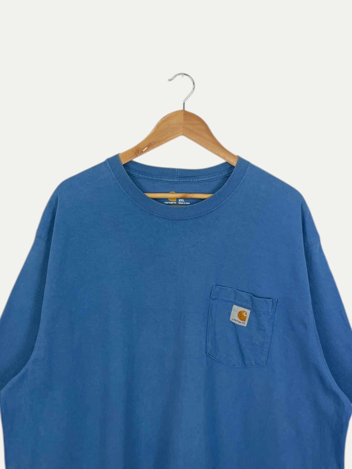 90's Carhartt Vintage Chest Pocket T-Shirt Size 2XL