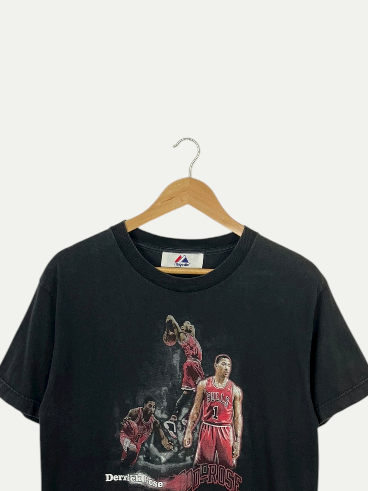 90's Chicago Bulls Derrick Rose Vintage T-Shirt Size S