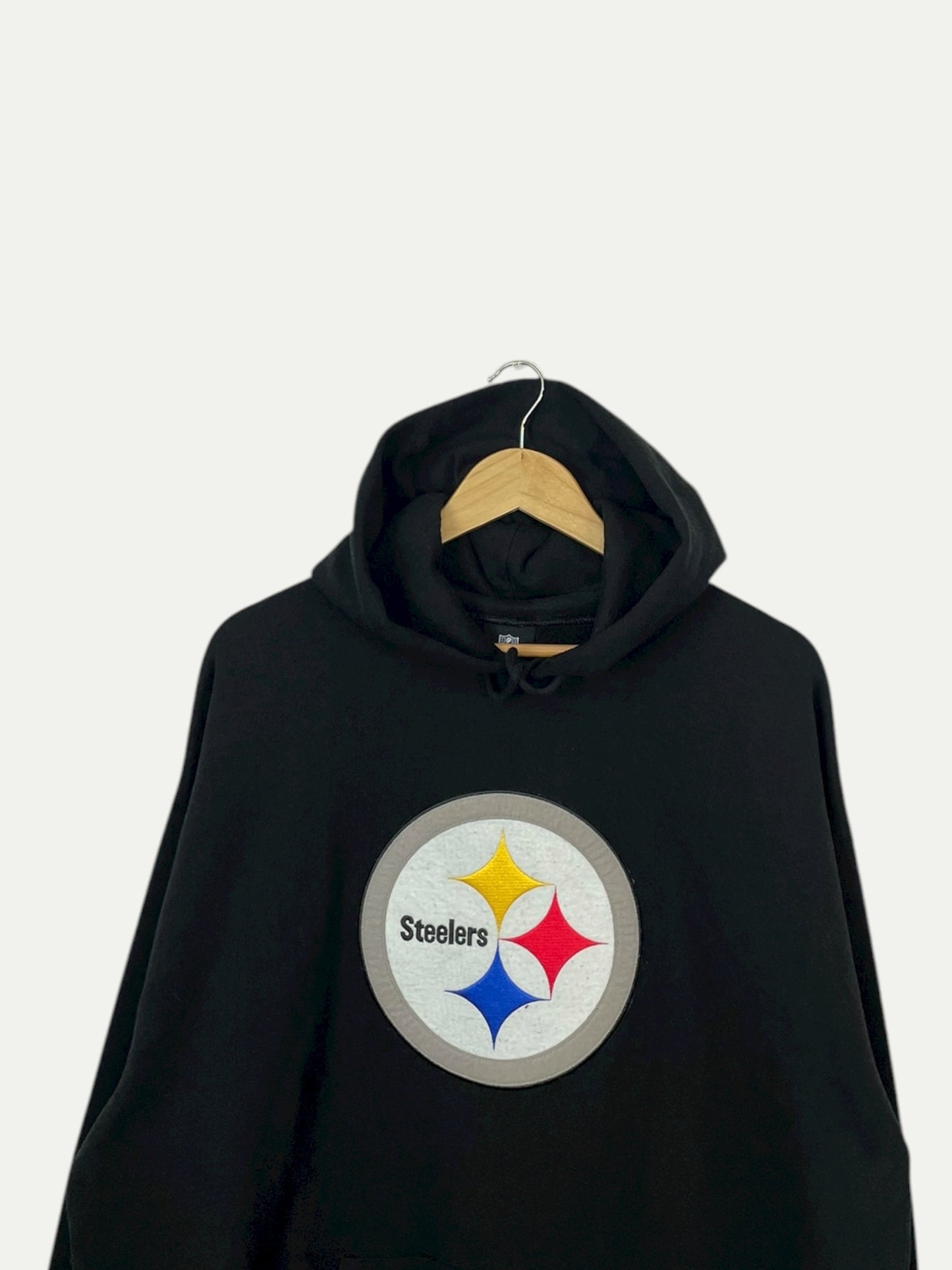 90's Steelers Embroidered Vintage Sweatshirt Size 2XL