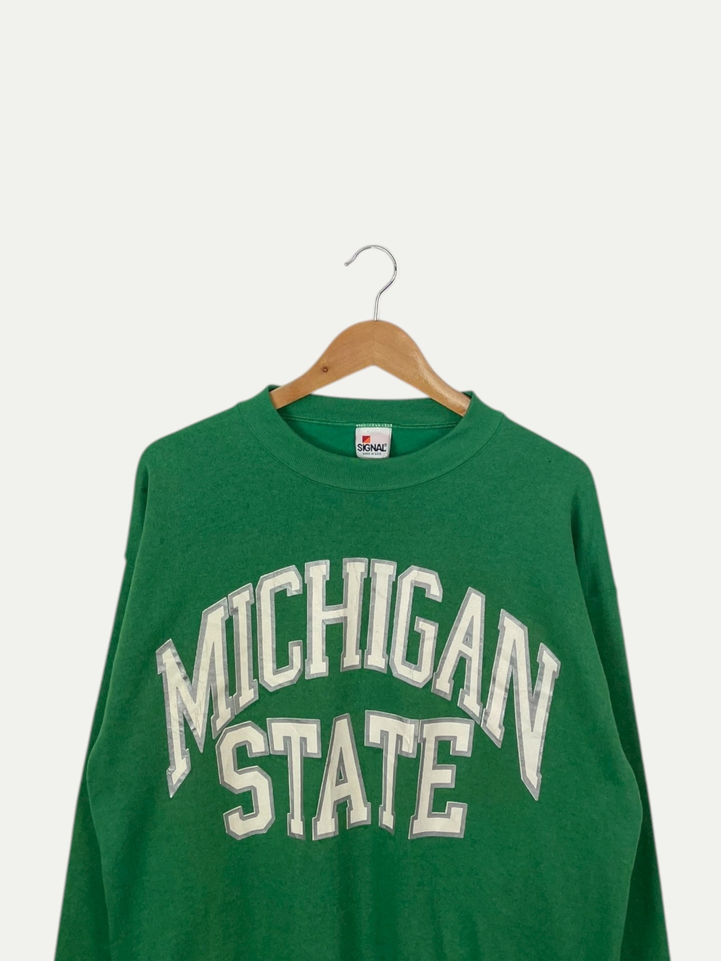 90's Michigan State Vintage Sweatshirt Size L