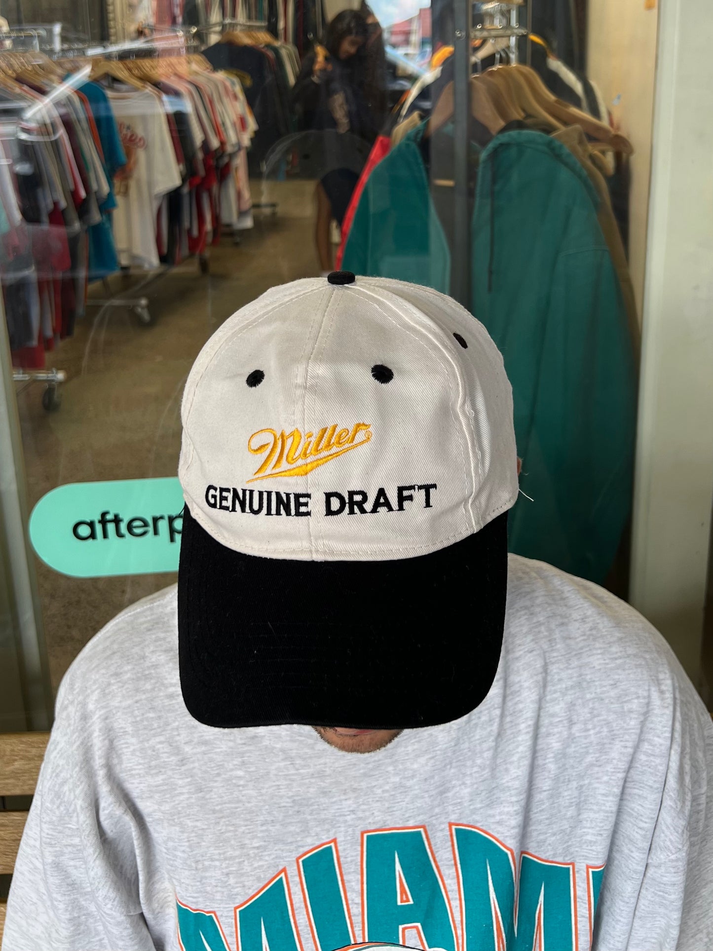 90's Miller Genuine Draft Embroidered Vintage Cap
