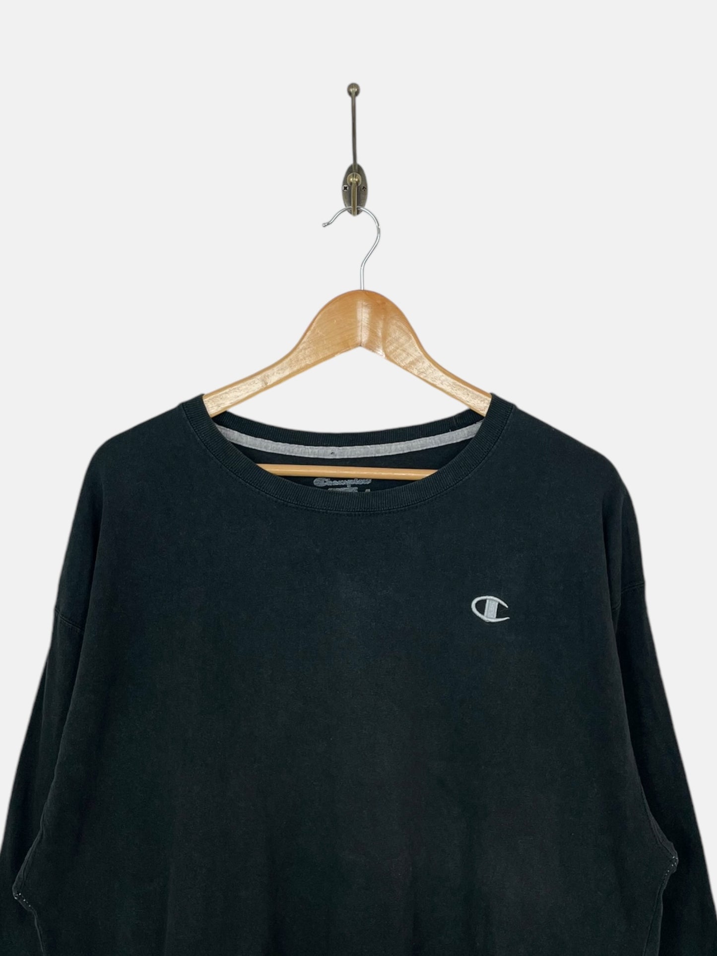 90's Champion Vintage Long Sleeve T-Shirt Size L