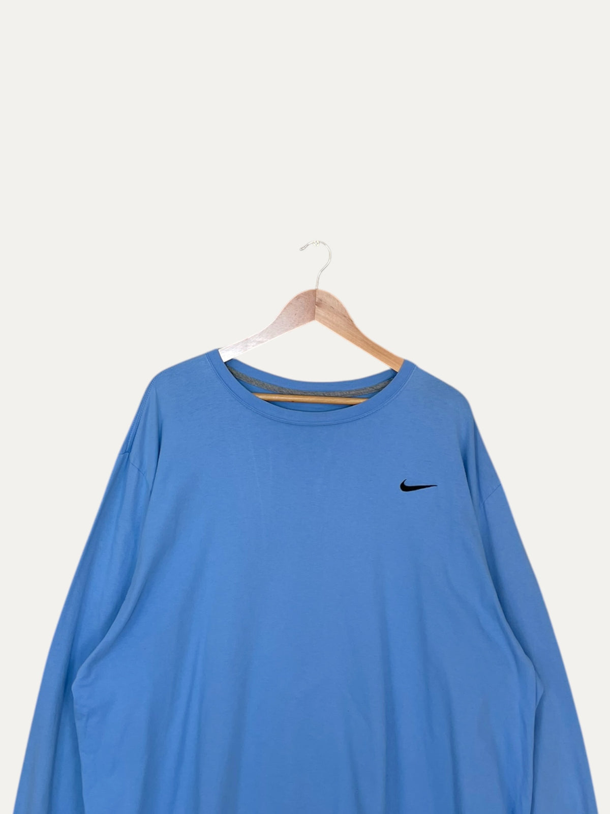 90's Nike Embroidered Vintage Long-sleeve T-Shirt Size 3XL