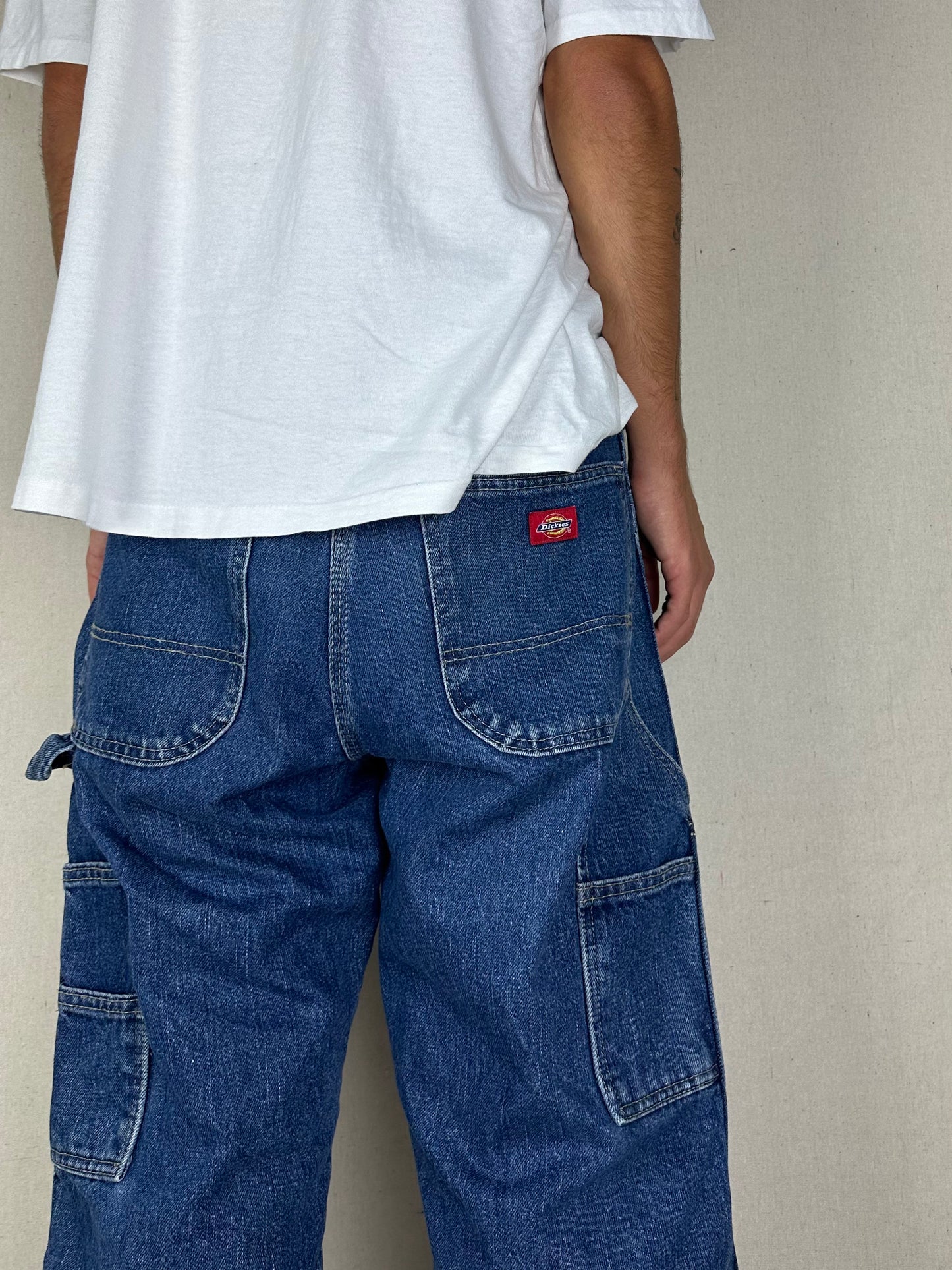 90's Dickies Vintage Double Knee Carpenter Jeans Size 33x32