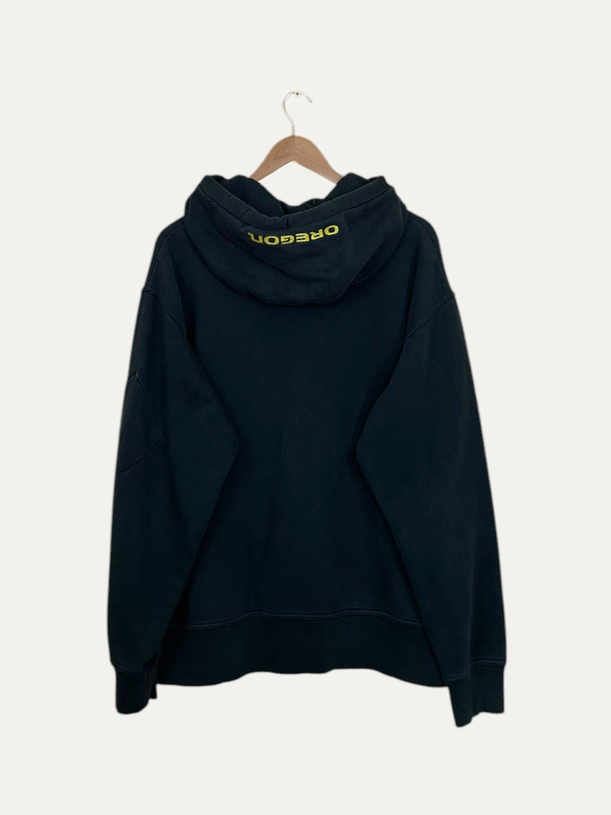 90's Nike Oregon Embroidered Vintage Hooded Sweatshirt L-XL