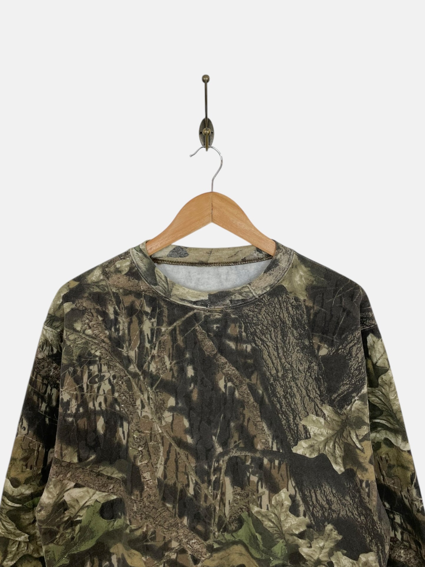 90's Real Tree Camo Vintage Sweatshirt Size L