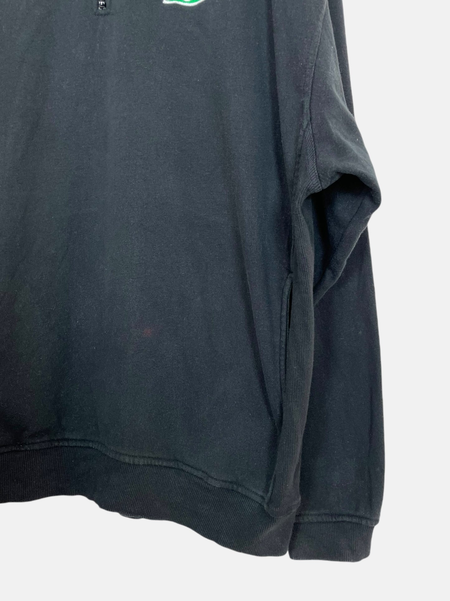 90's Nike Bluffton Bobcats Embroidered Vintage Quarter-zip Sweatshirt Size 2XL