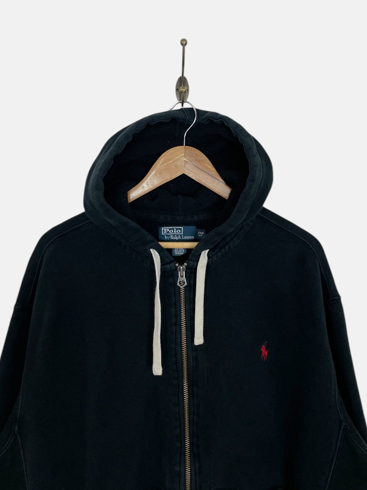 90's Ralph Lauren Embroidered Vintage Hoodie Size XL-2XL