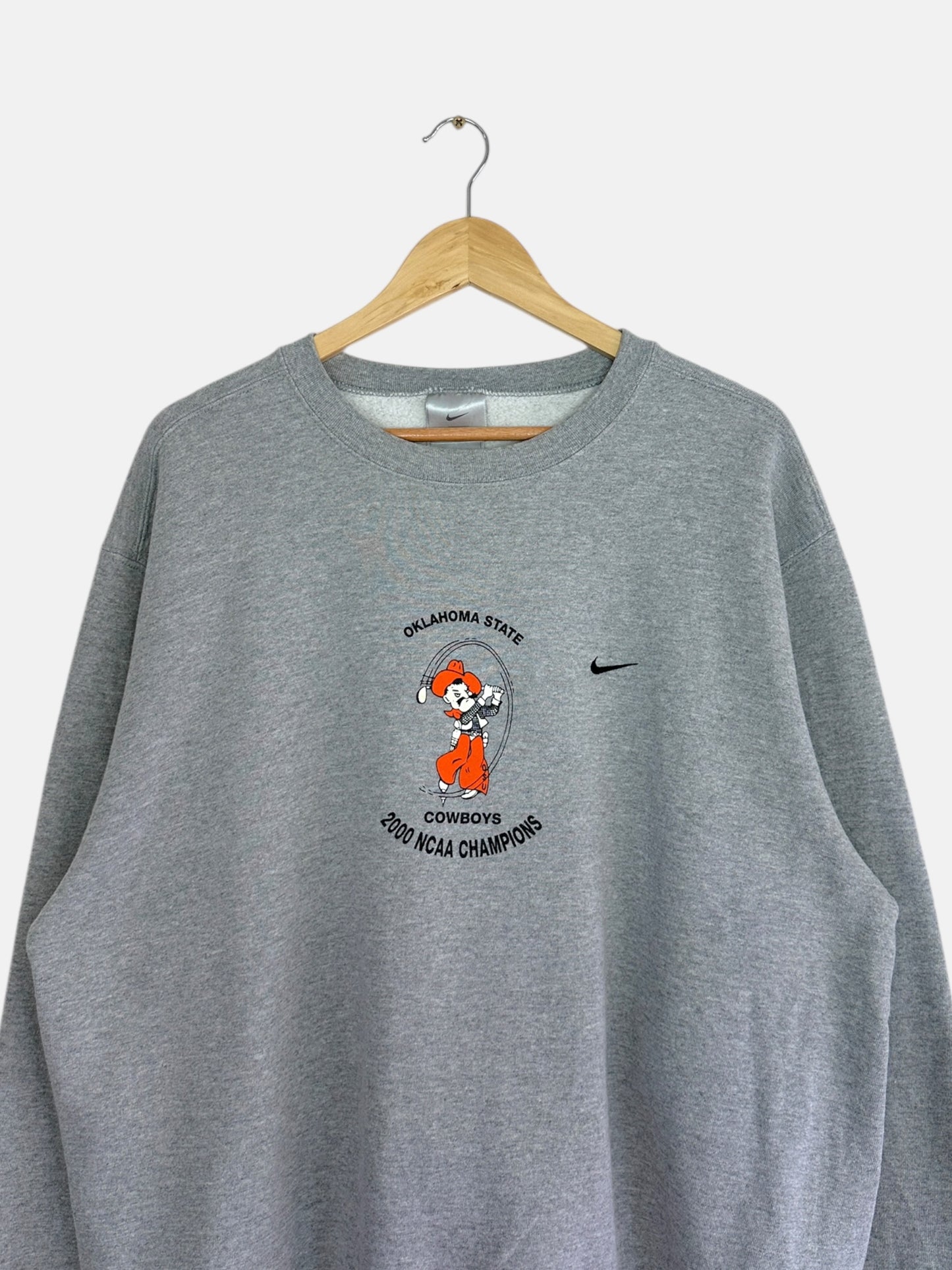 90's Nike Oklahoma State Vintage Sweatshirt Size L-XL