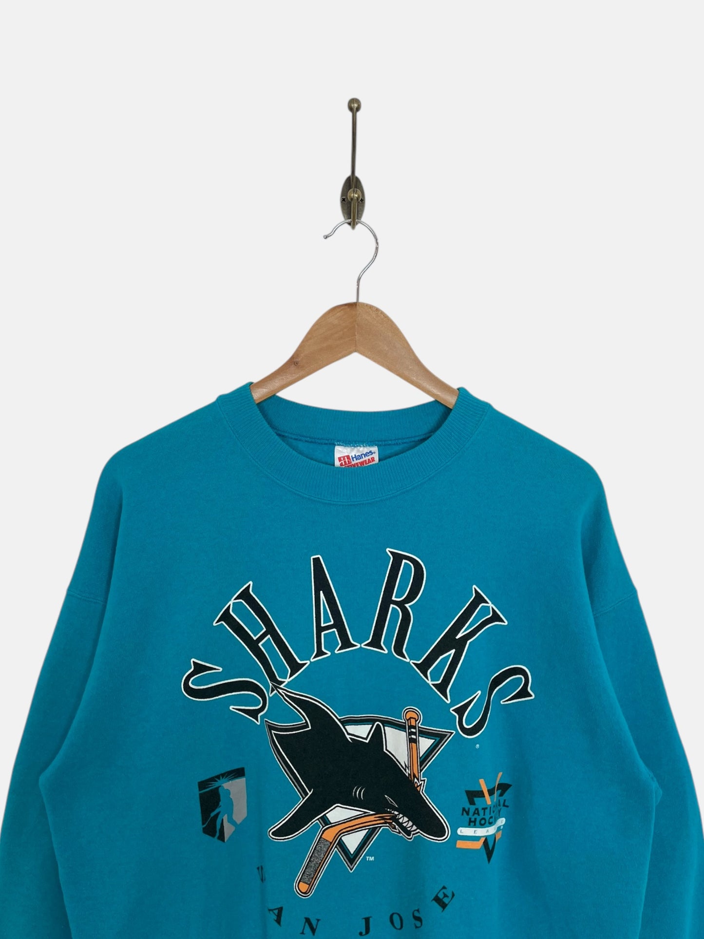 90's NHL San Jose Sharks Vintage Sweatshirt Size XL