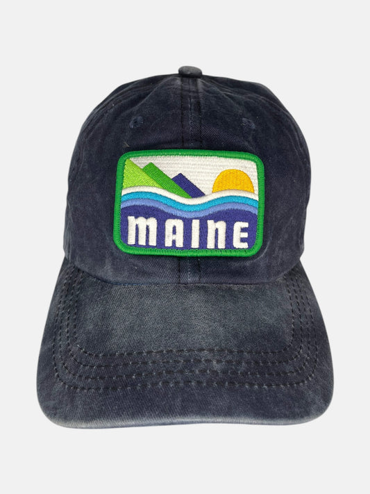 90's Maine Embroidered Vintage Cap