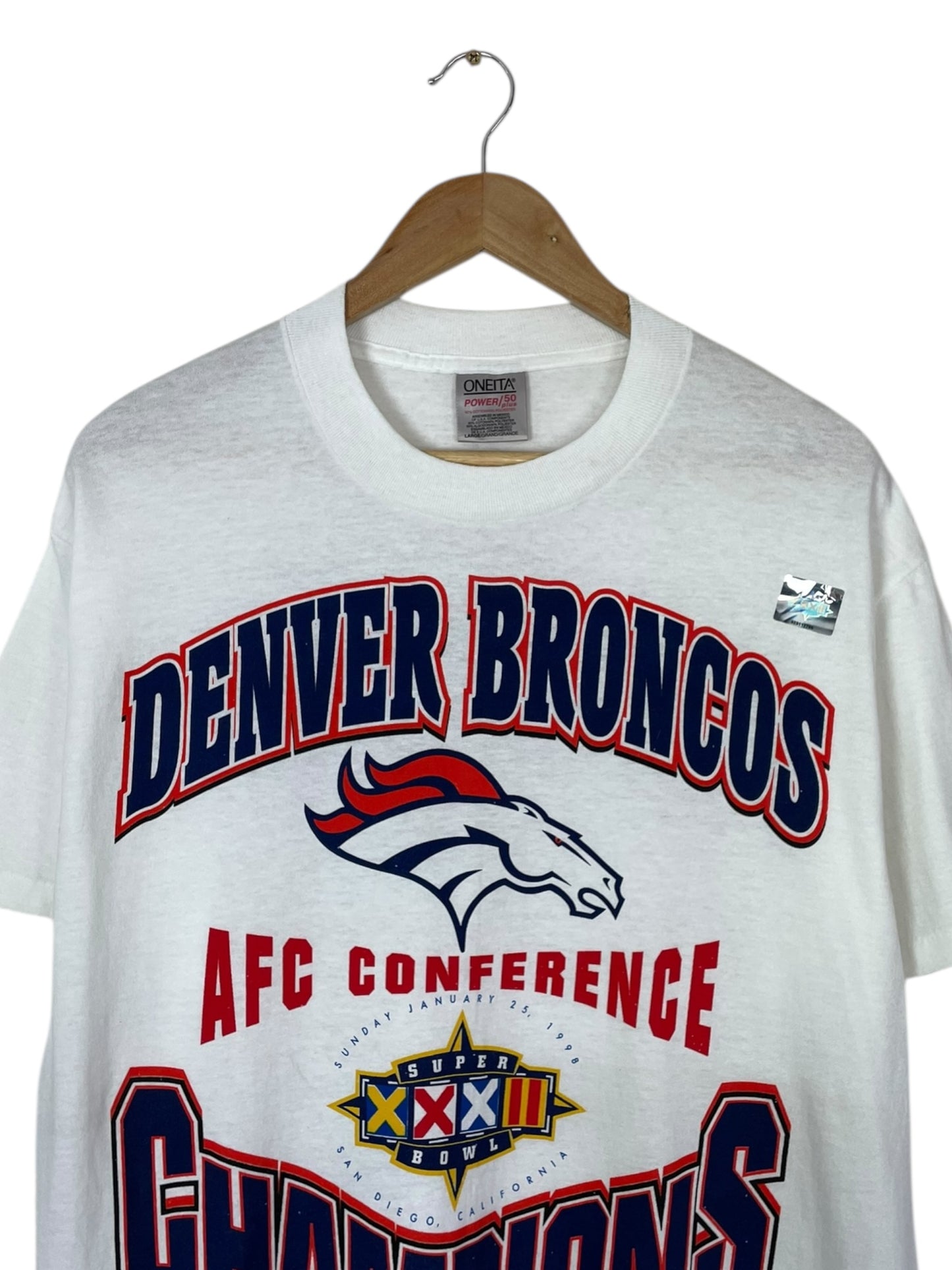 90's Denver Broncos Vintage T-Shirt Size L