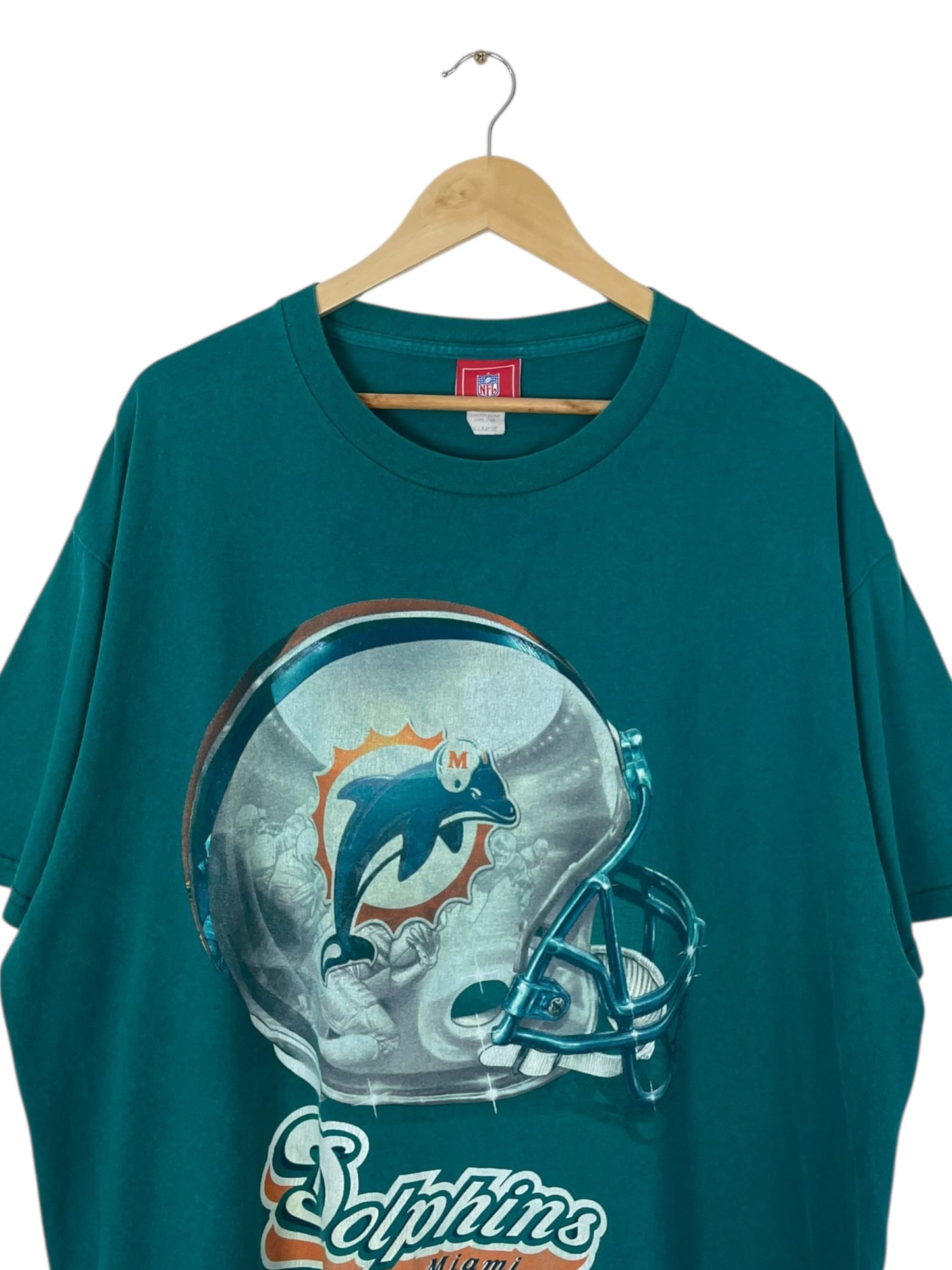 90's Miami Dolphins NFL Vintage T-Shirt Size 2XL