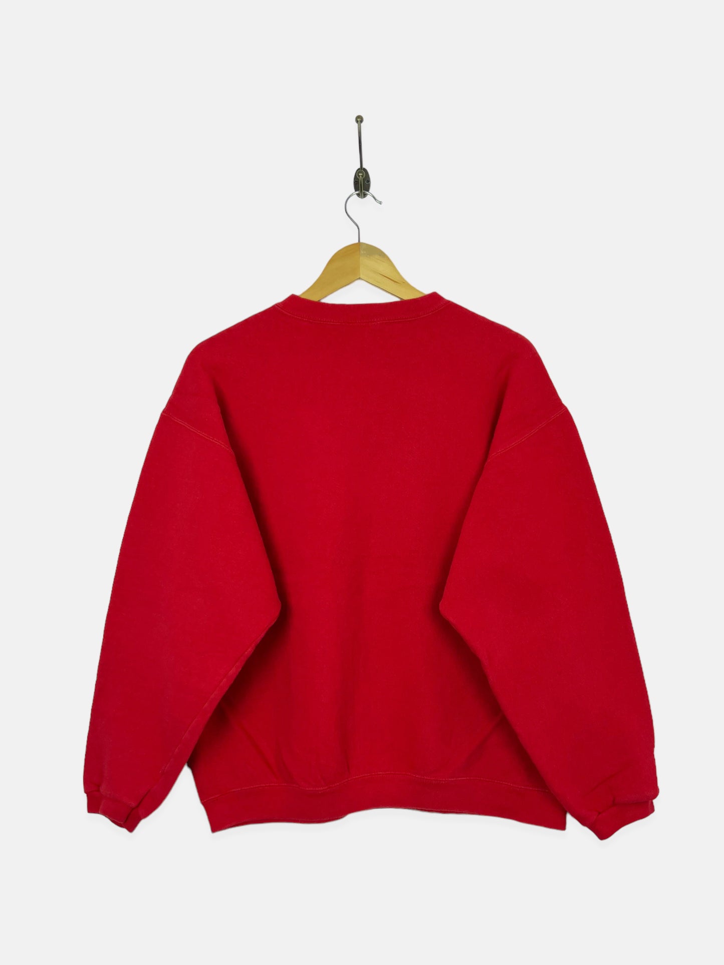 Wisconsin Badgers Embroidered Vintage Sweatshirt Size M