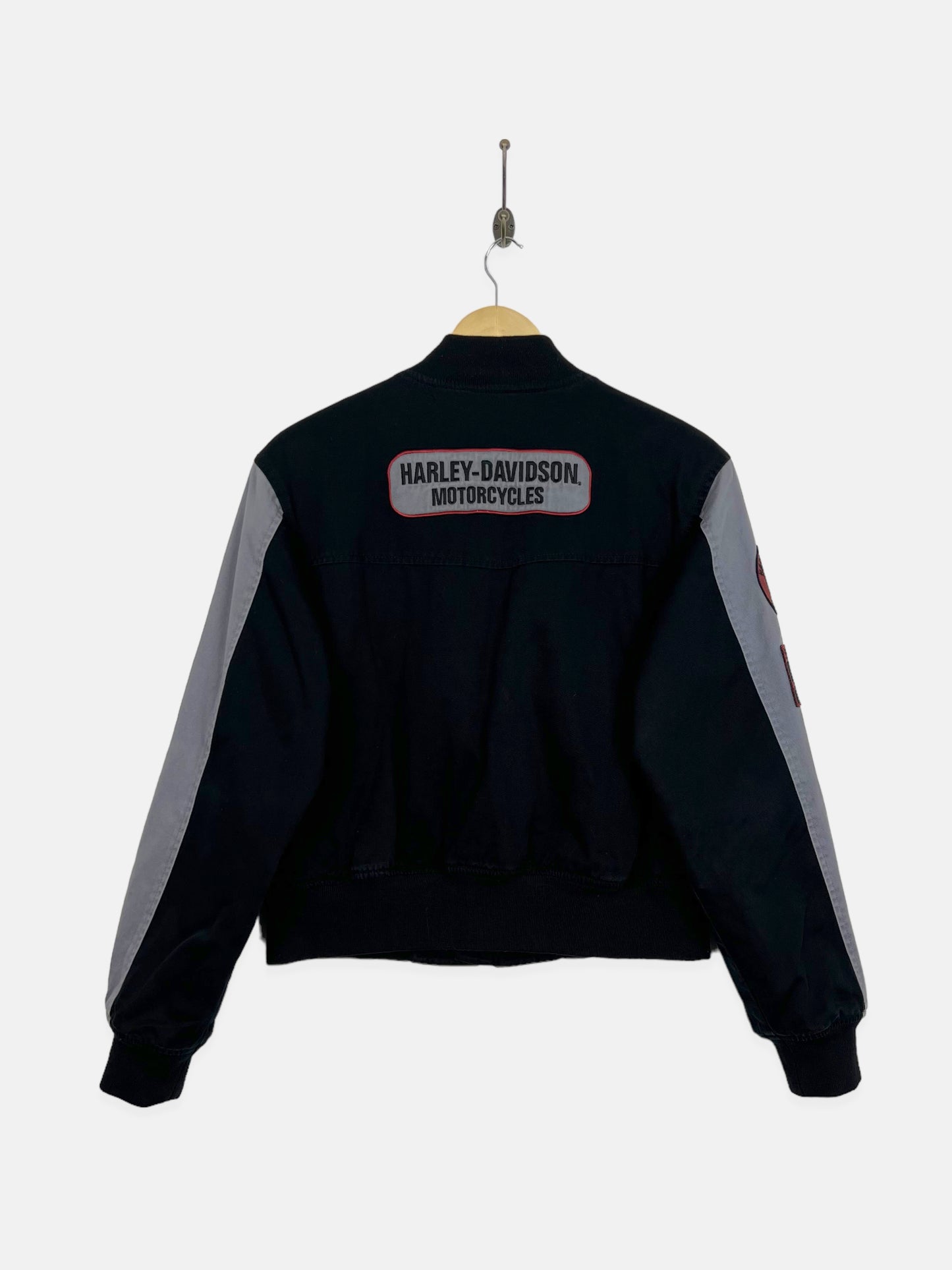 90's Harley Davidson Embroidered Jacket Size 10