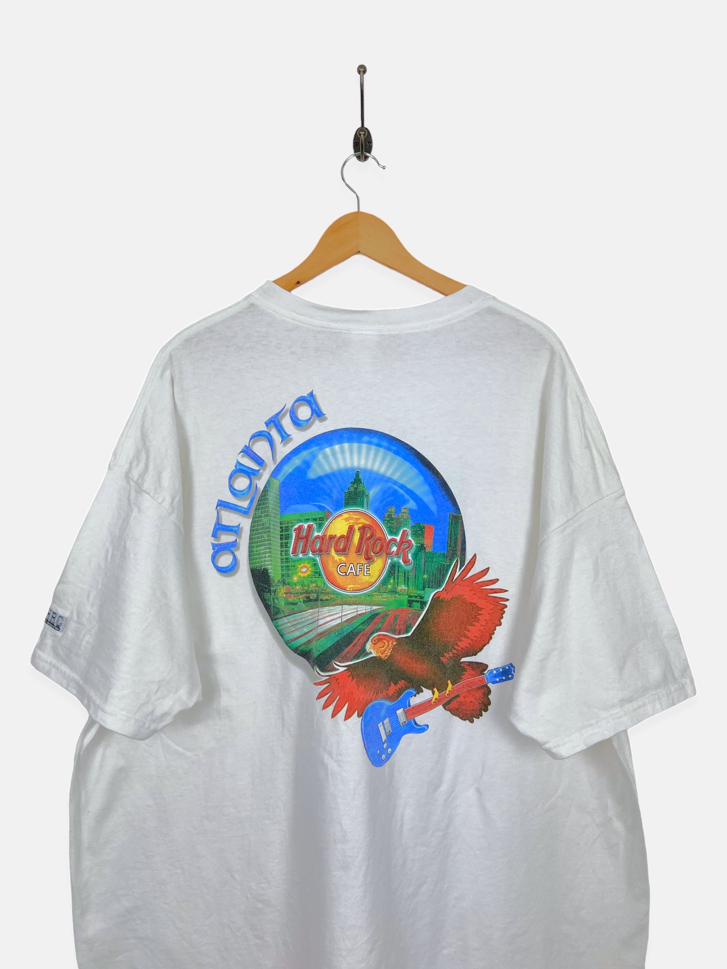 90's Hard Rock Cafe Atlanta Vintage T-Shirt Size 3-4XL