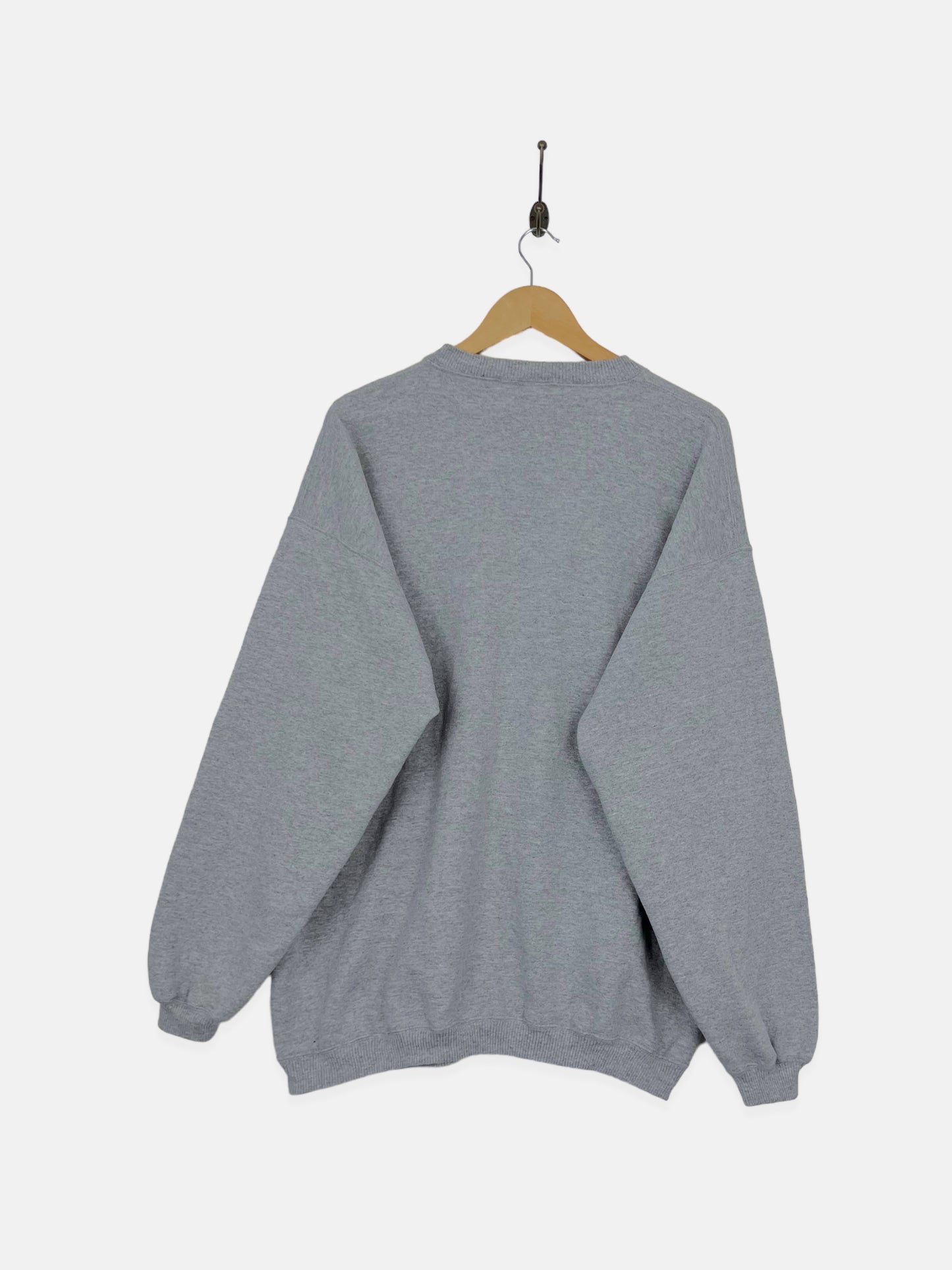 90's Denali National Park Alaska USA Made Embroidered Vintage Sweatshirt Size XL-2XL