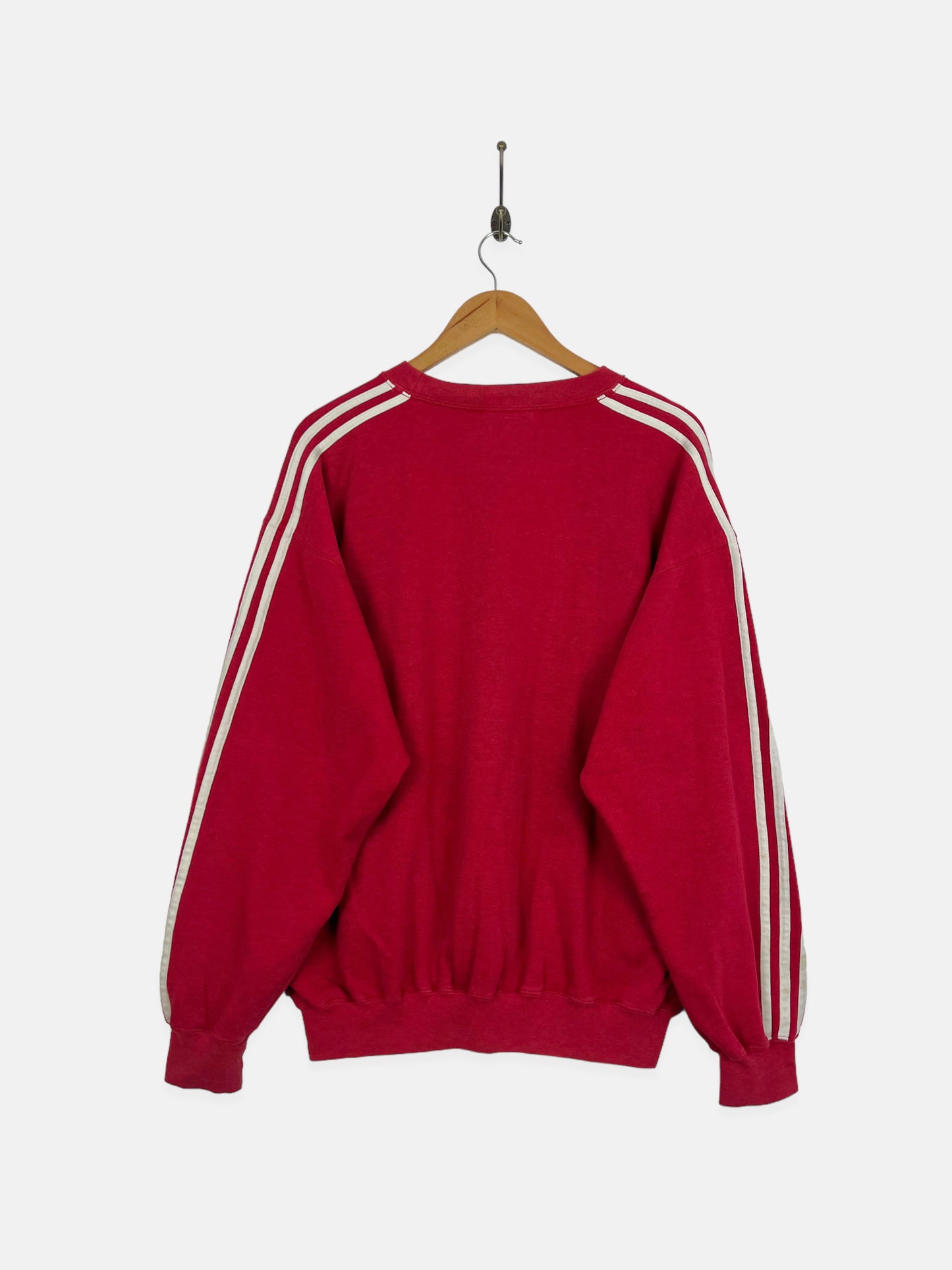 90's Adidas Embroidered Vintage Sweatshirt Size M-L