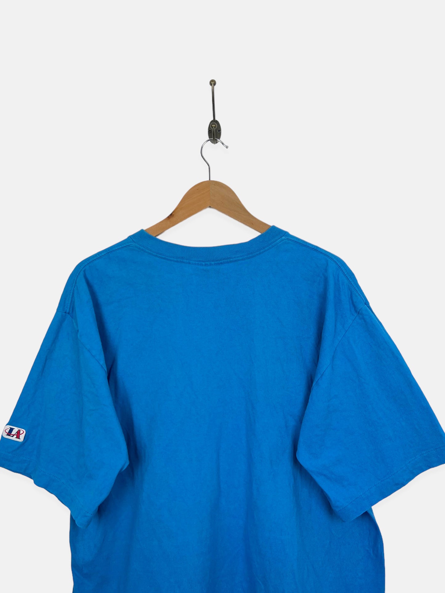 90's Carolina Panthers NFL USA Made Embroidered Vintage T-Shirt Size L-XL