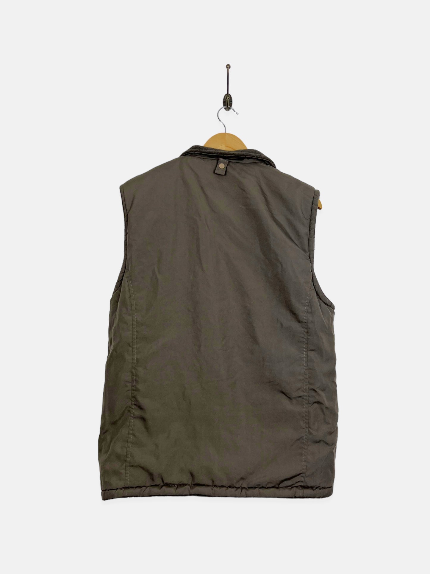 90's Reversible Embroidered Fleece Vest Size M