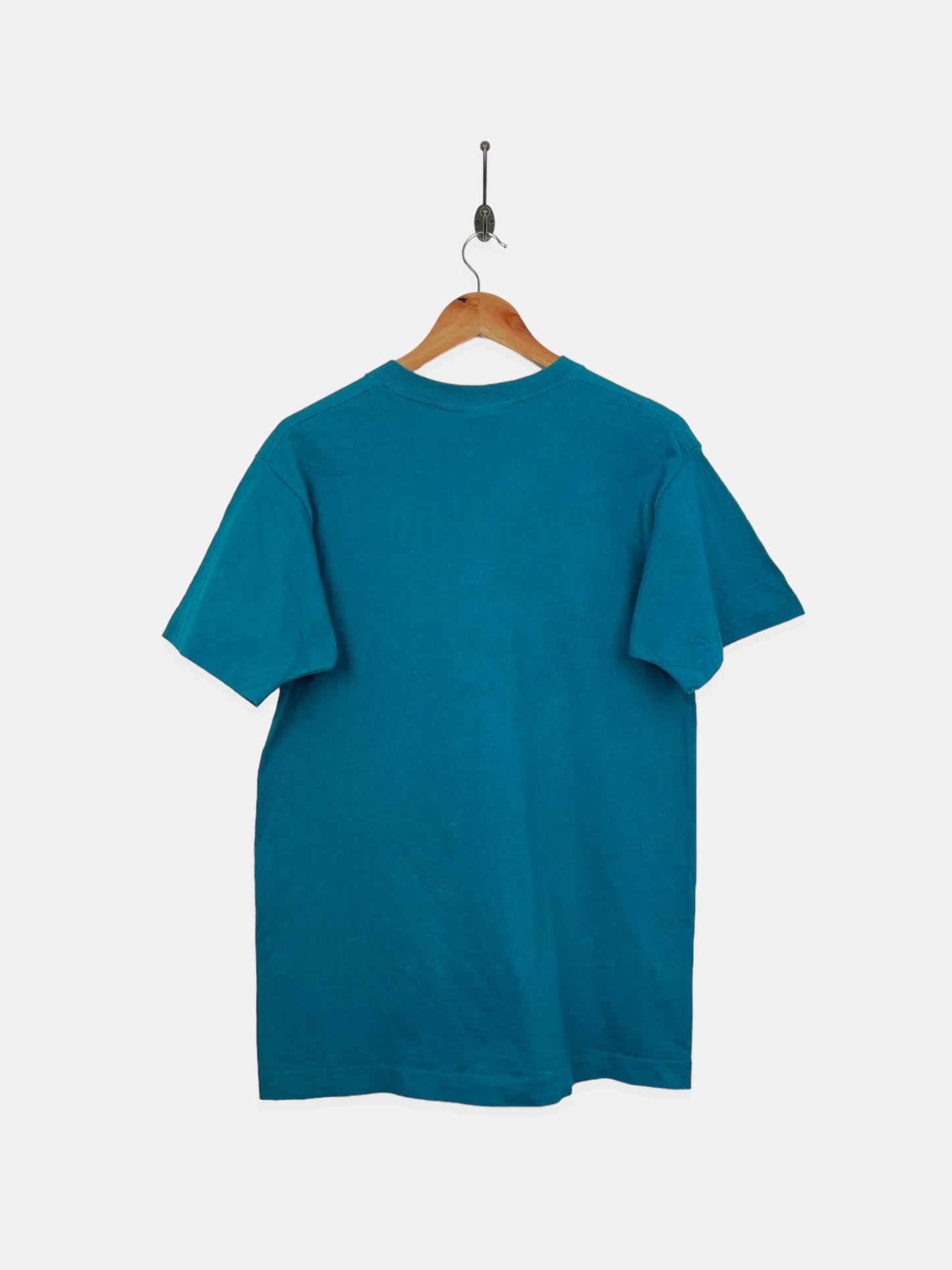 90's San Jose Sharks NHL USA Made Embroidered Vintage T-Shirt Size 8-10