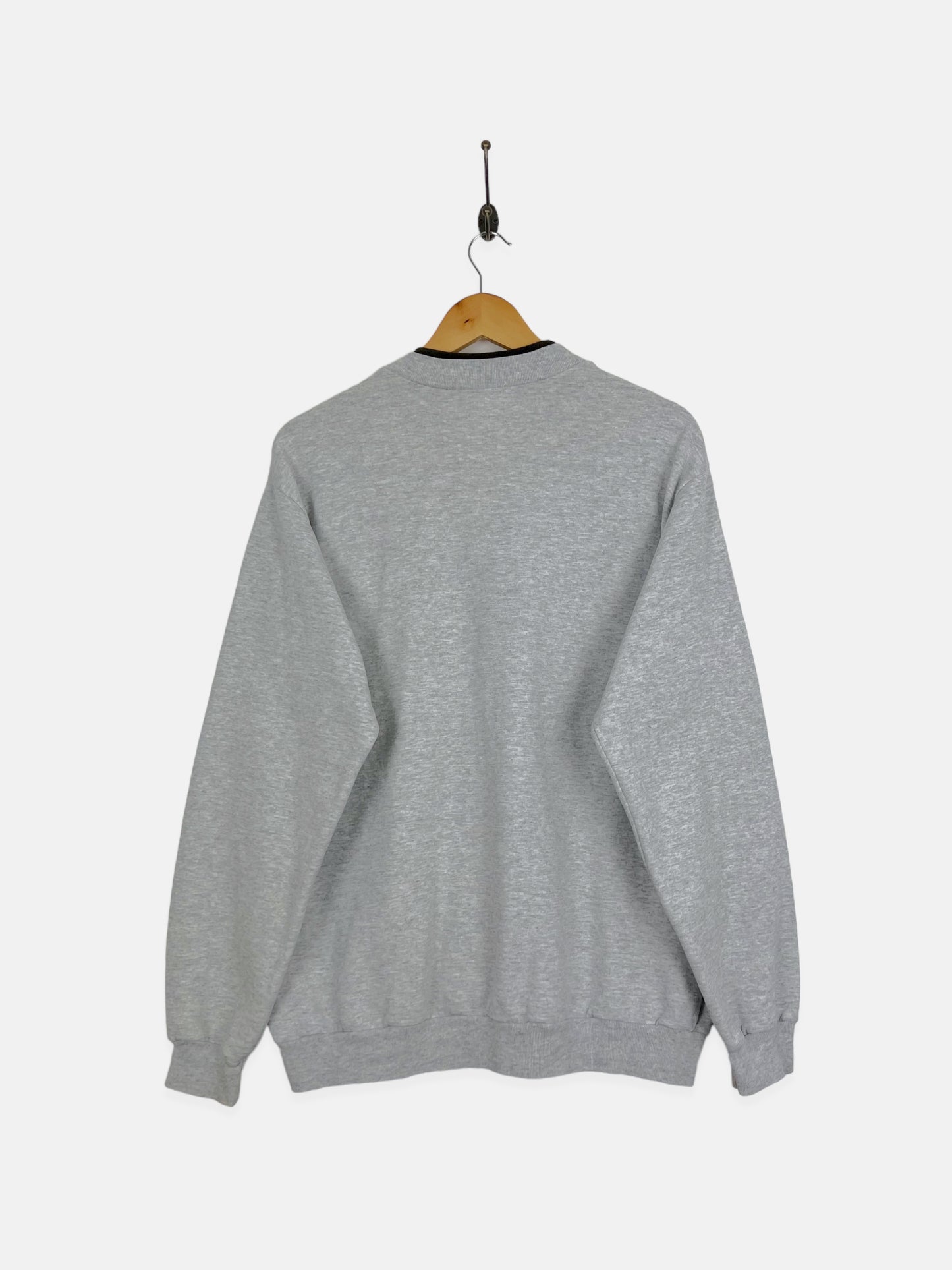 90's Holmes Harbor Rod & Gun Club USA Made Embroidered Vintage Sweatshirt Size M-L