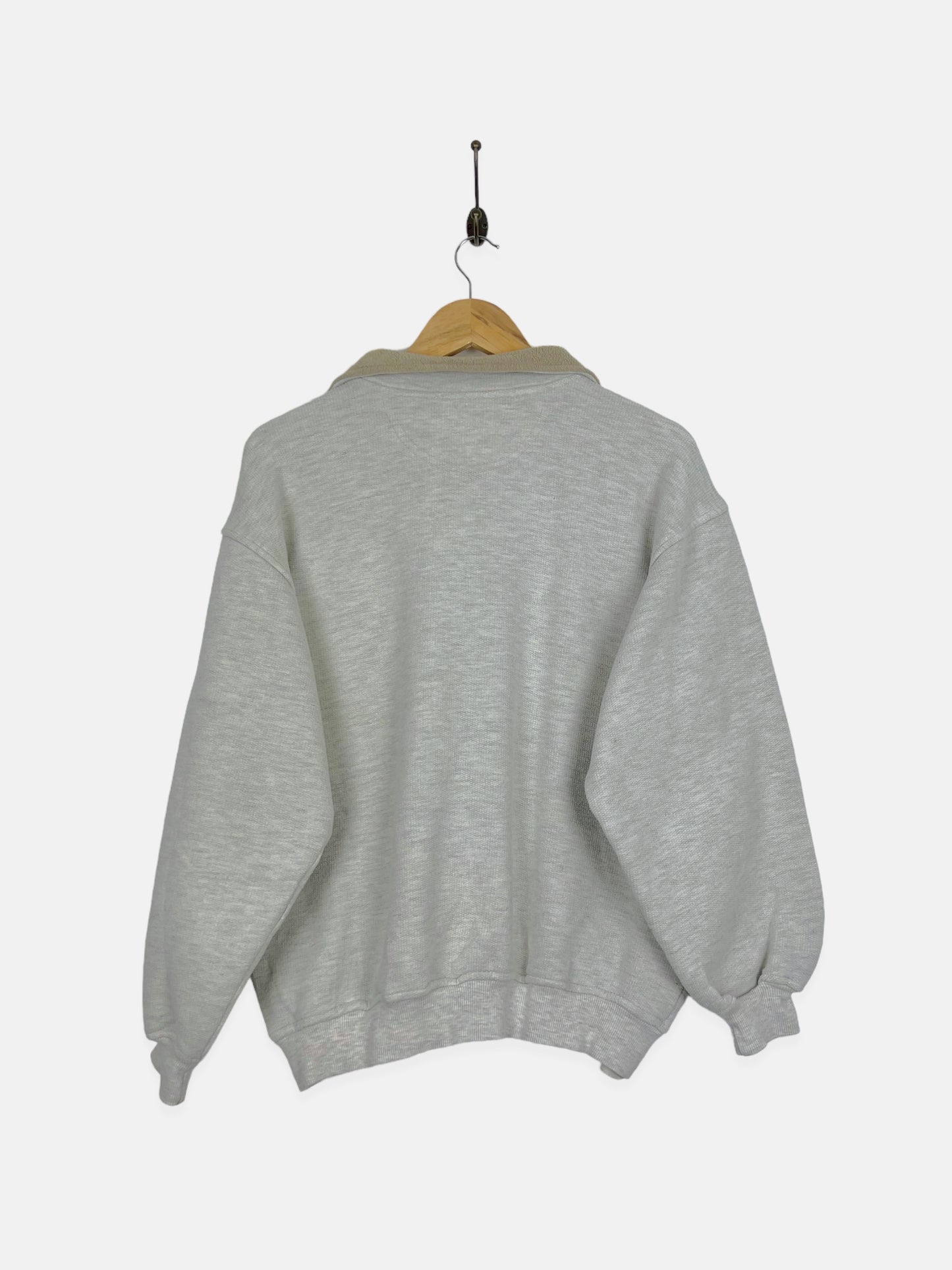 90's Taco Bell Embroidered Vintage Quarterzip Sweatshirt Size 12