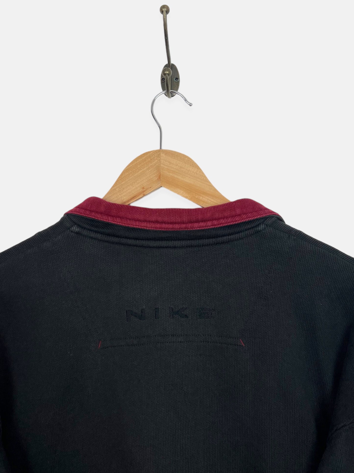 90's Nike Embroidered Vintage Quarterzip Sweatshirt Size 12-14