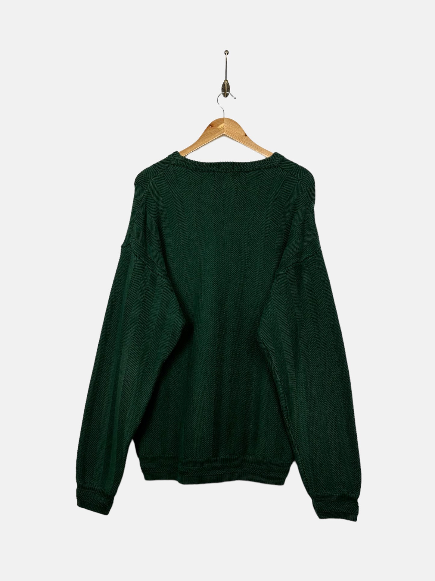 90's Chaps Ralph Lauren Embroidered Vintage Knit Sweatshirt Size L-XL