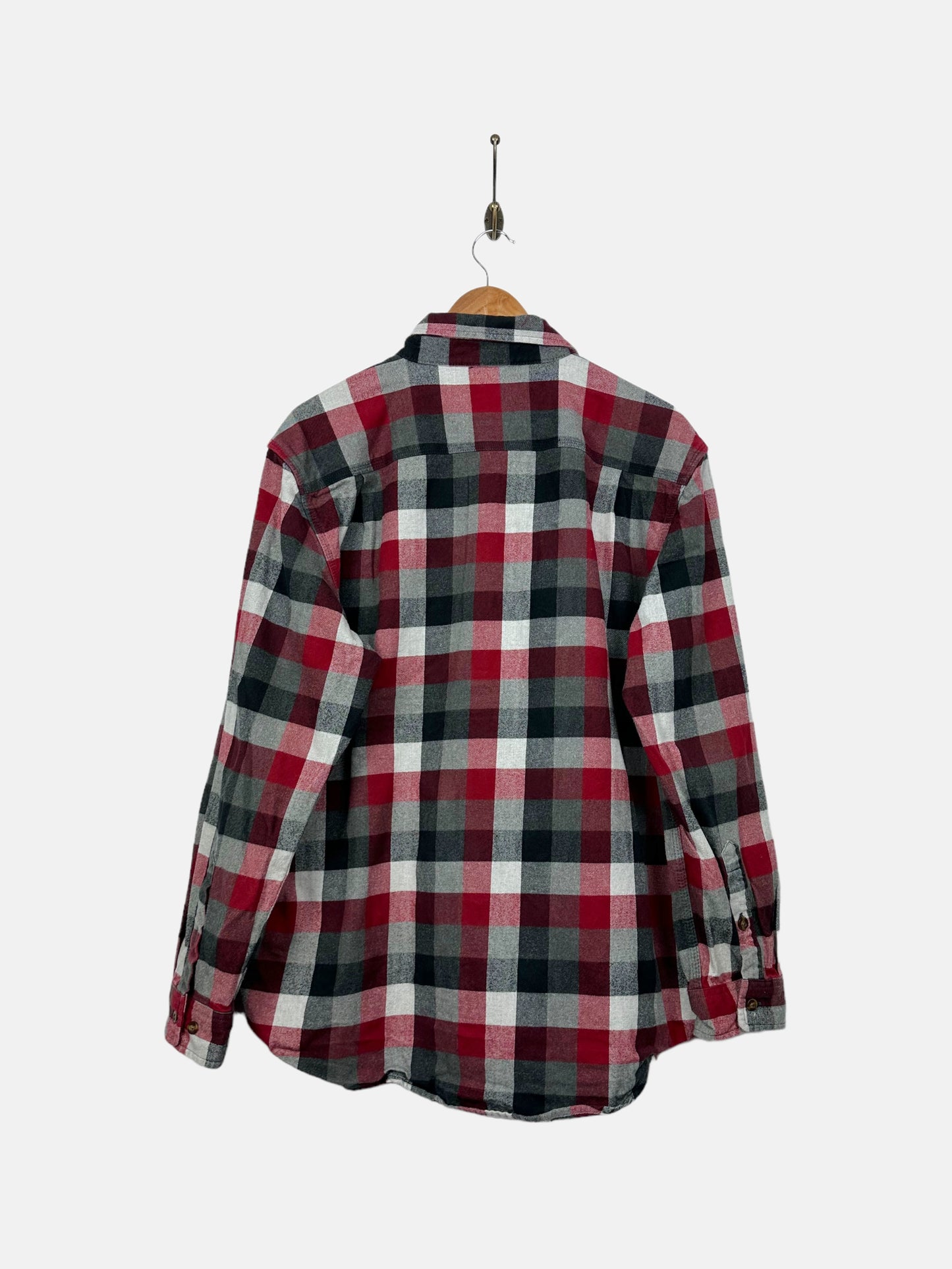 90's Carhartt Button-Up Flannel Shirt Size L