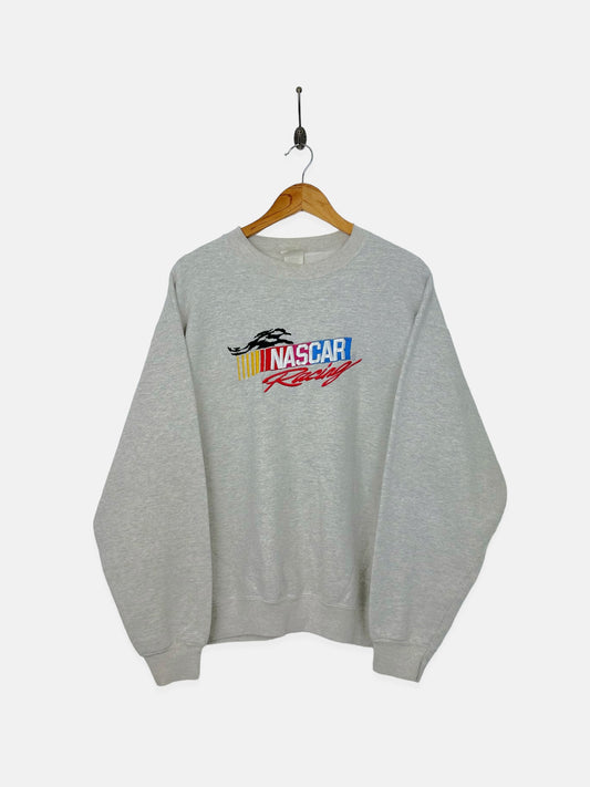90's Nascar Racing Embroidered Vintage Sweatshirt Size M