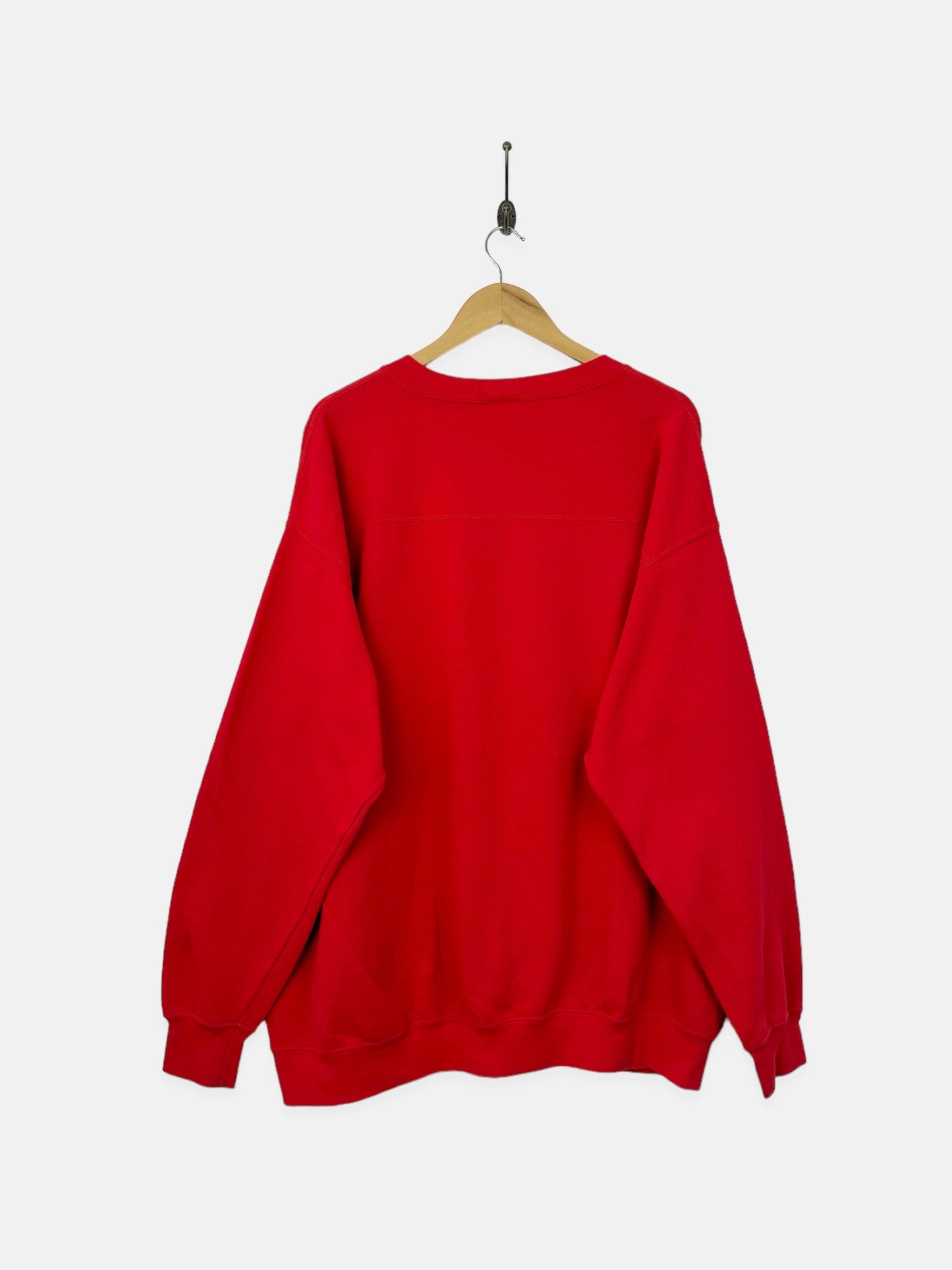 90's Detroit Red Wings NHL Embroidered Vintage Sweatshirt Size 2-3XL