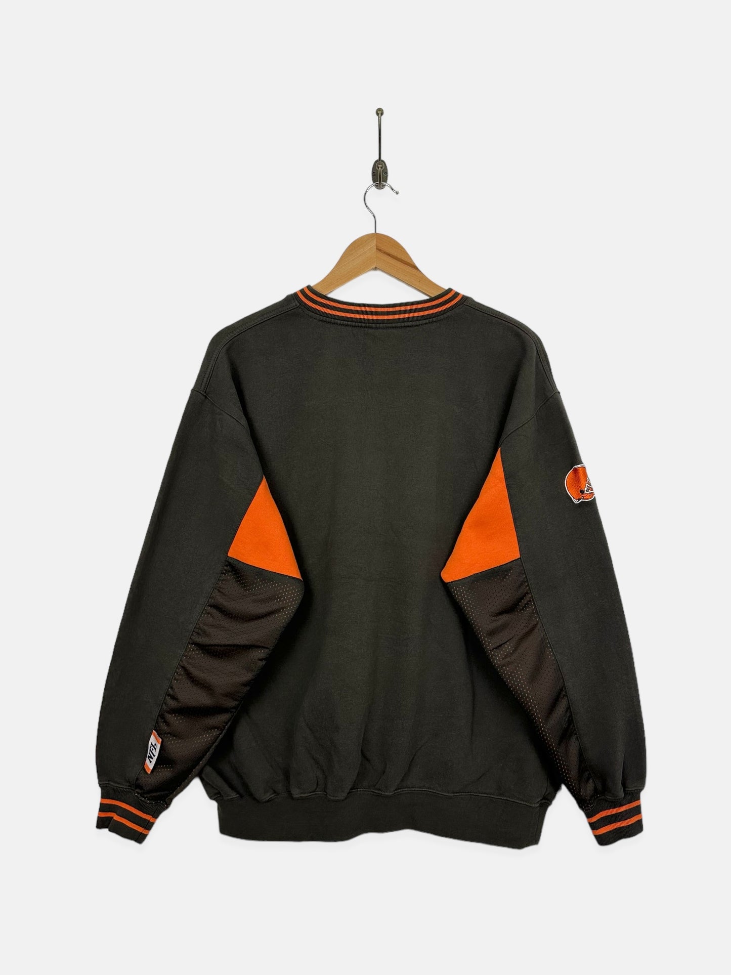 90's Cleveland Browns NFL Embroidered Vintage Sweatshirt Size M