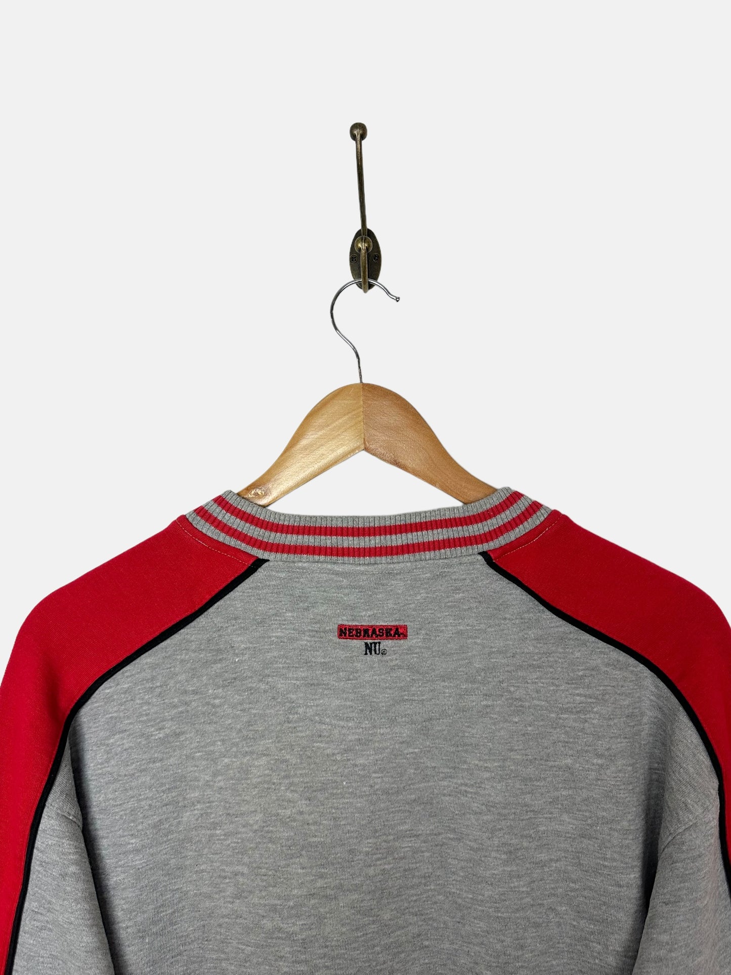 90's Nebraska Huskers Embroidered Vintage Sweatshirt Size L