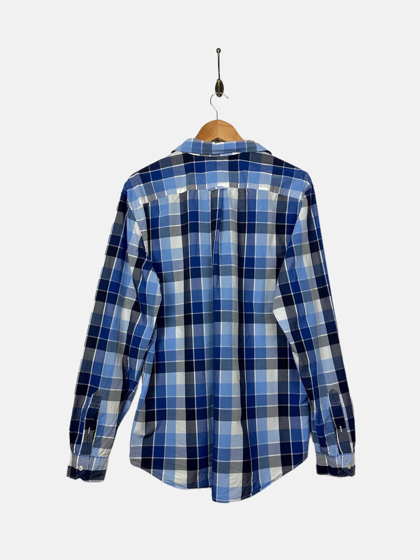 Lacoste Embroidered Button-Up Shirt Size M