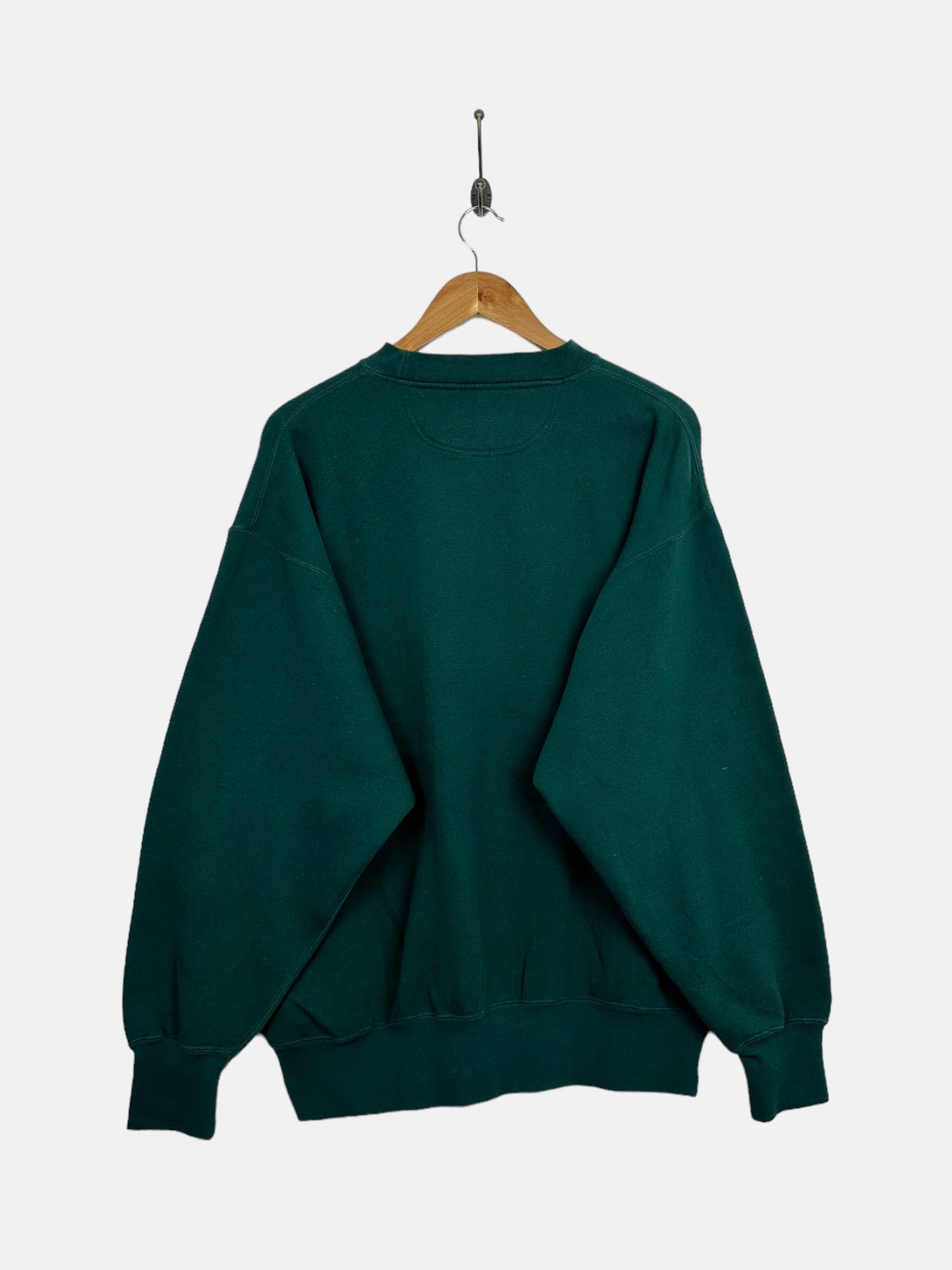 90's Notre Dame Irish Embroidered Vintage Sweatshirt Size L